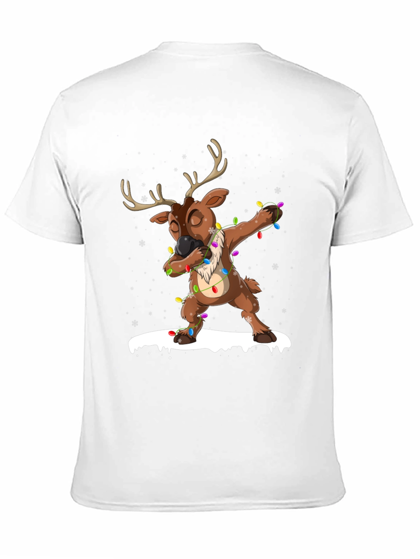 Dabbing Reindeer Christmas T-Shirt