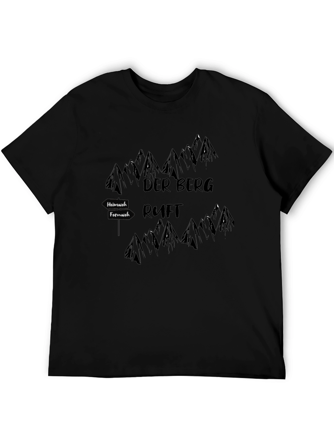 Der Berg Ruft Mountain Adventure T-Shirt