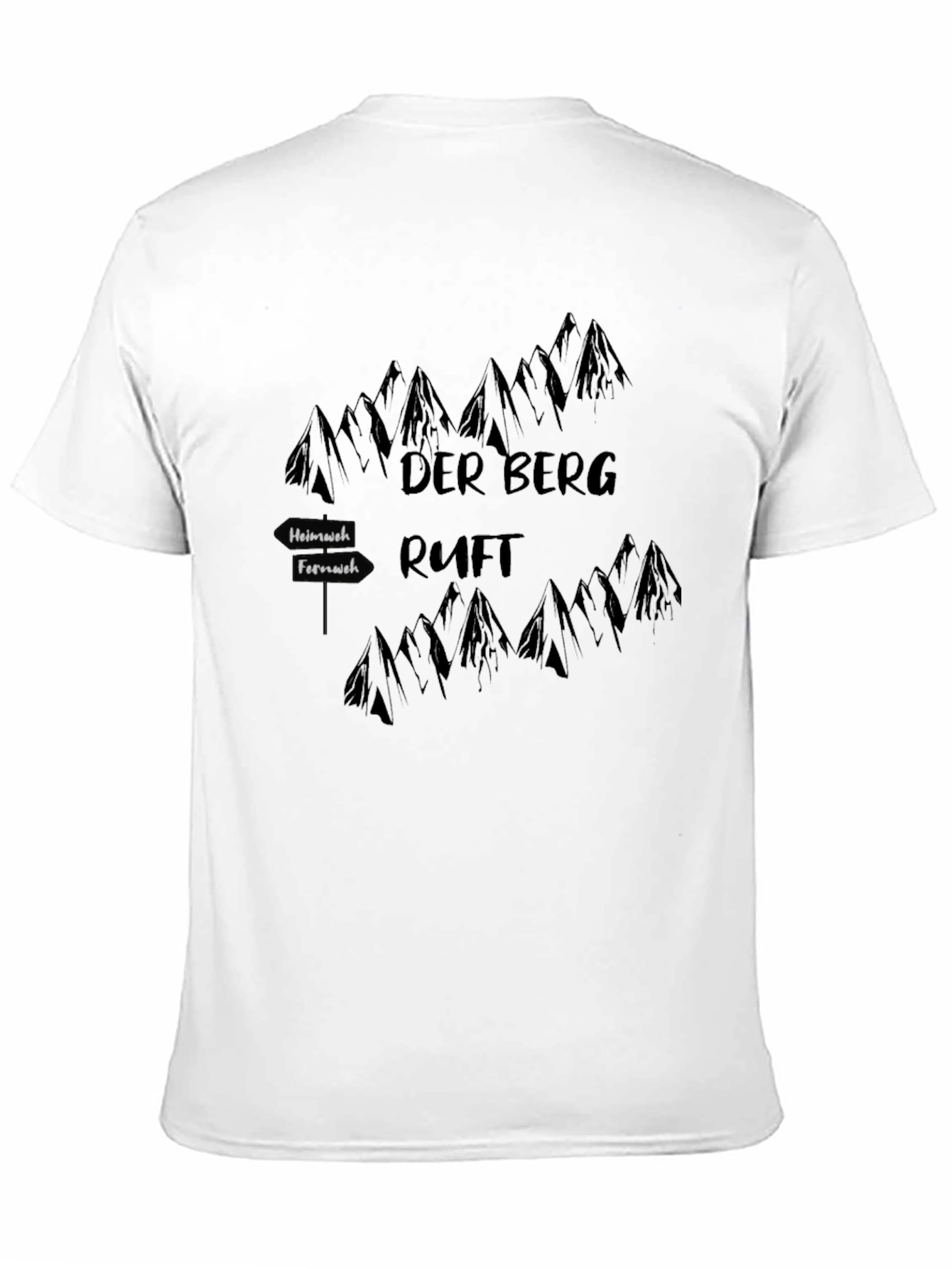 Der Berg Ruft Mountain Adventure T-Shirt