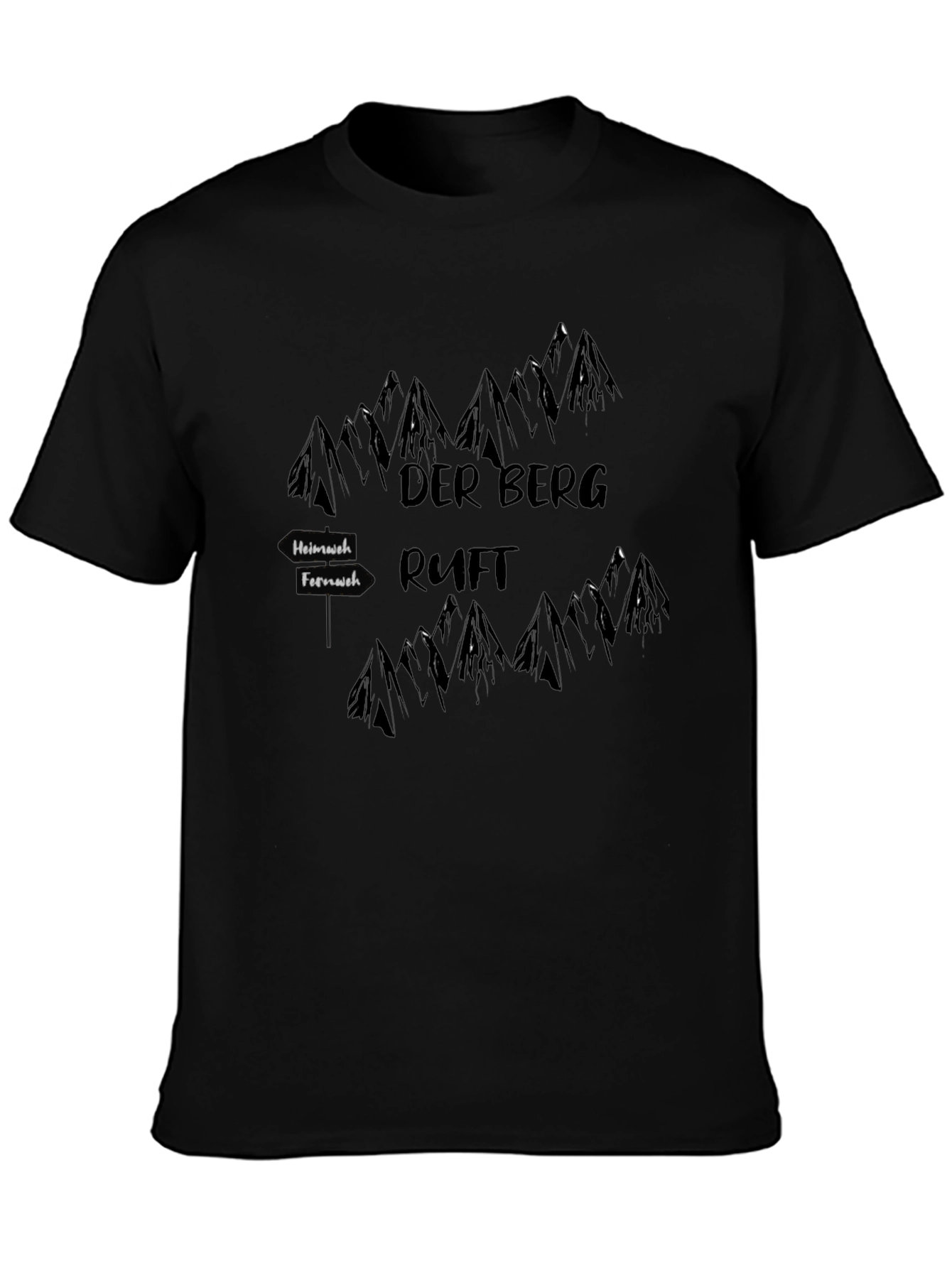 Der Berg Ruft Mountain Adventure T-Shirt