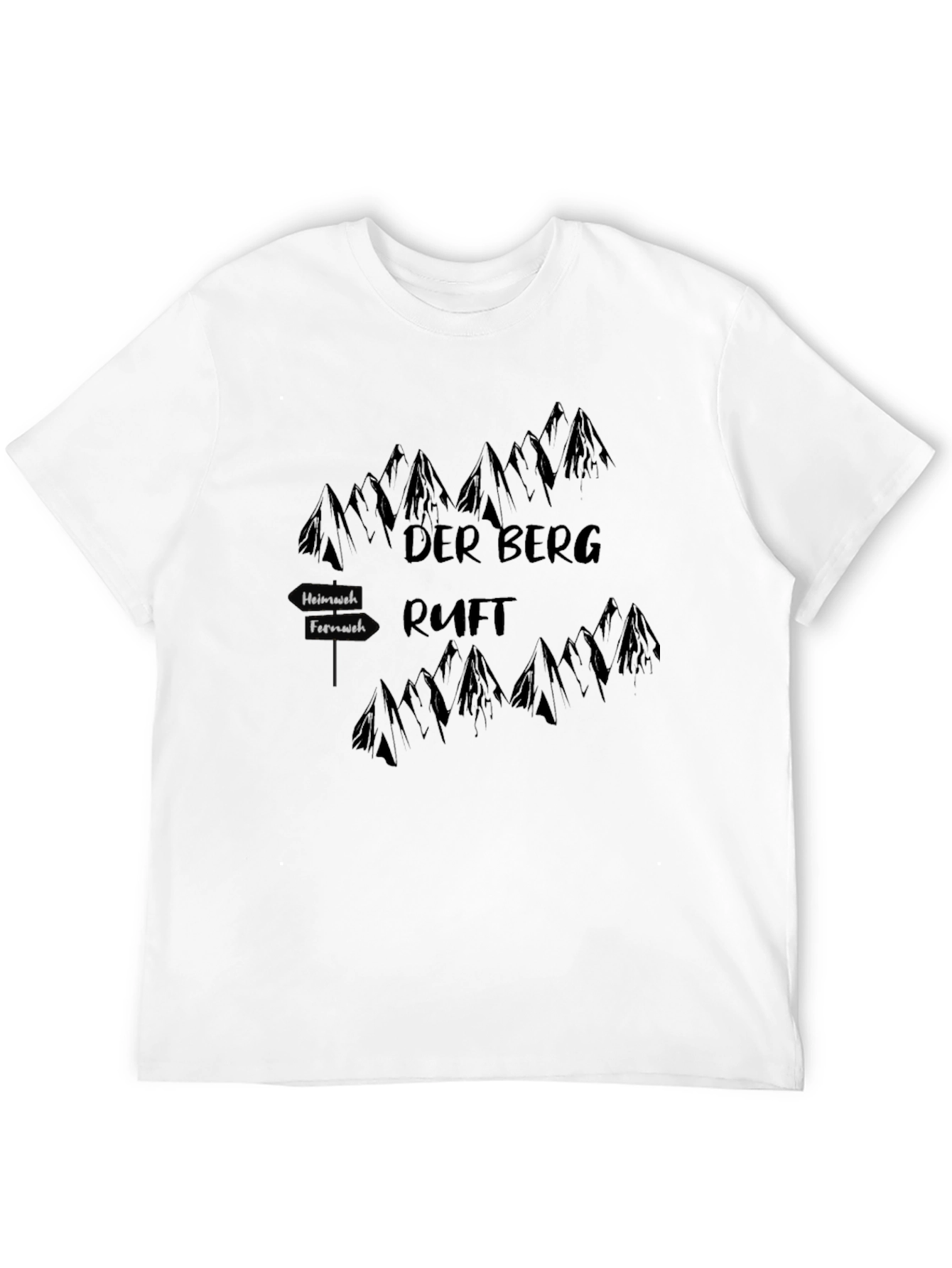 Der Berg Ruft Mountain Adventure T-Shirt