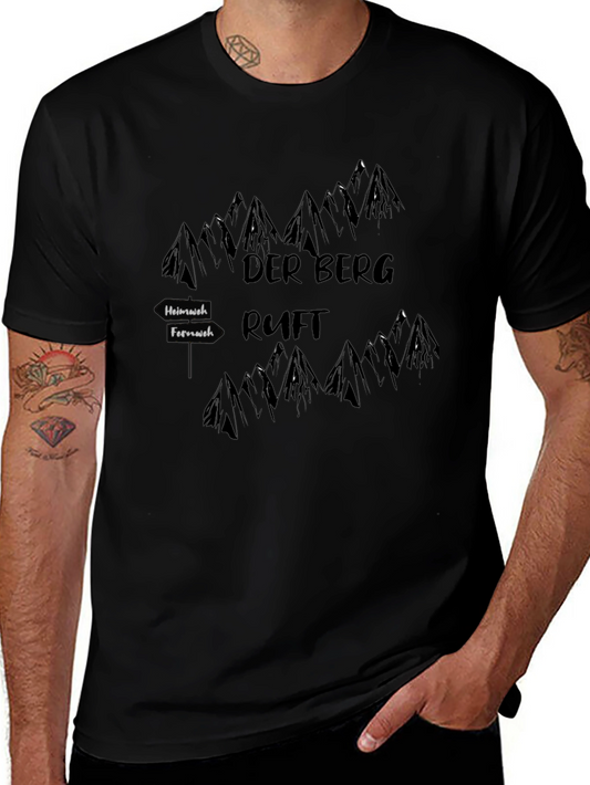 Der Berg Ruft Mountain Adventure T-Shirt