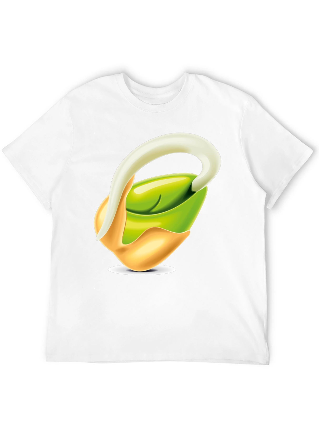 Sprout Graphic T-Shirt - Black Cotton Blend