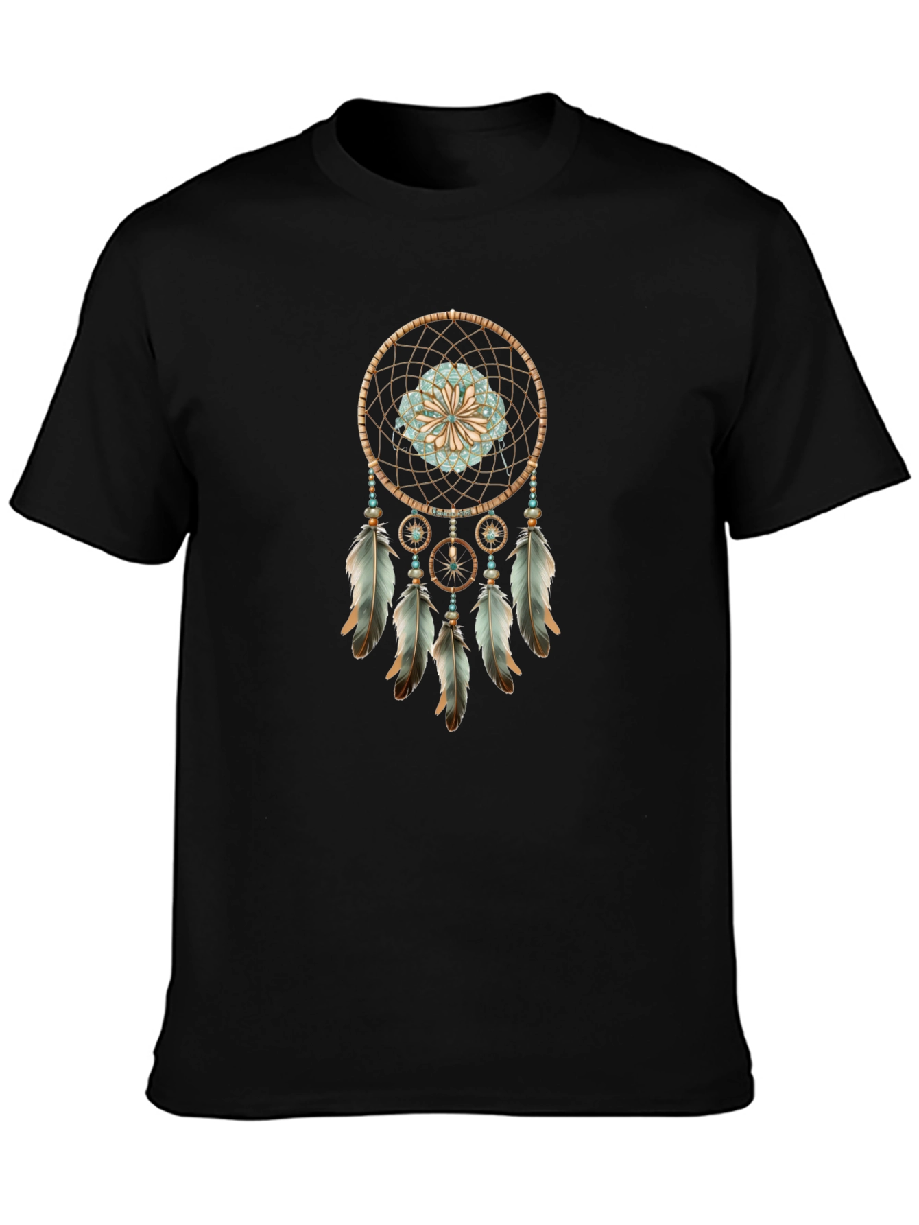 Dreamcatcher Graphic Tee - Boho Style
