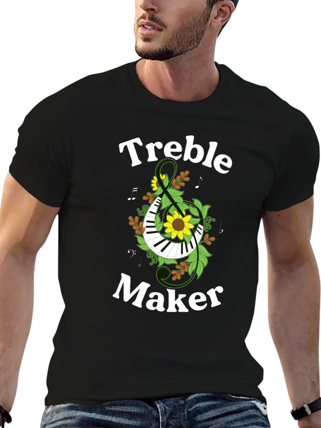 Treble Maker T-Shirt - Musical Graphic Tee