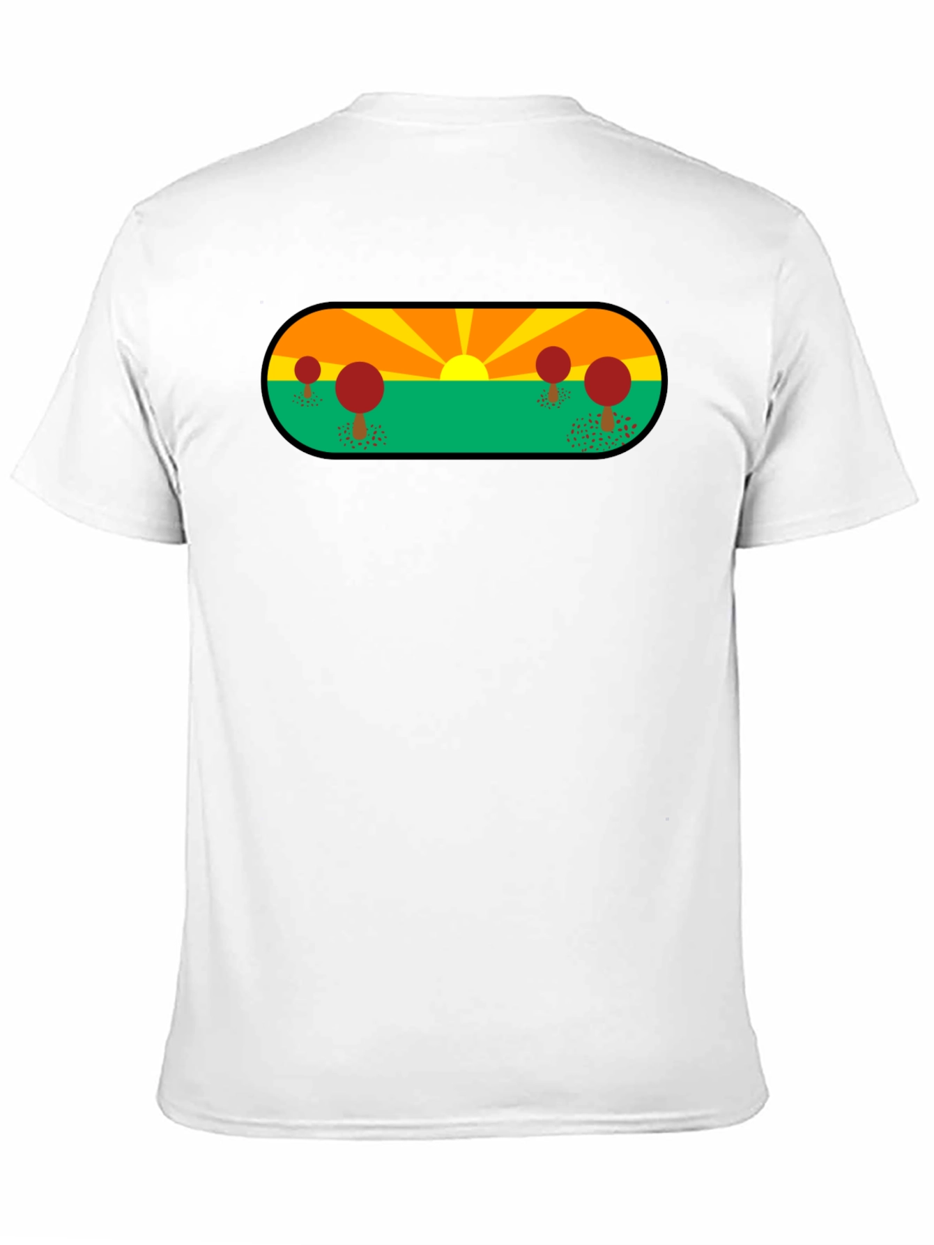Sunset Landscape Graphic Tee