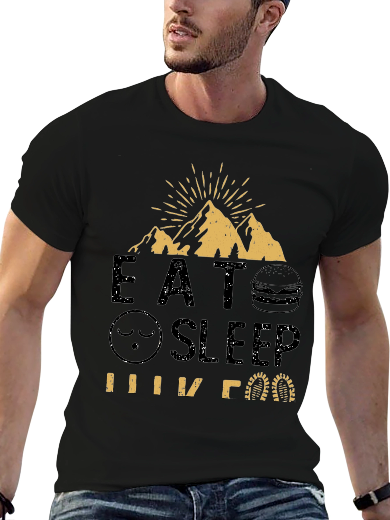 Eat Sleep Hike T-Shirt - Adventure Tee