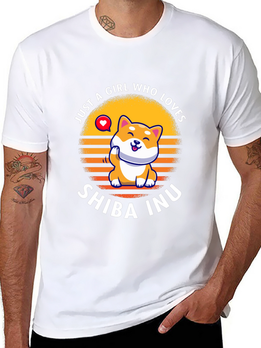 Shiba Inu Girls Love T-Shirt
