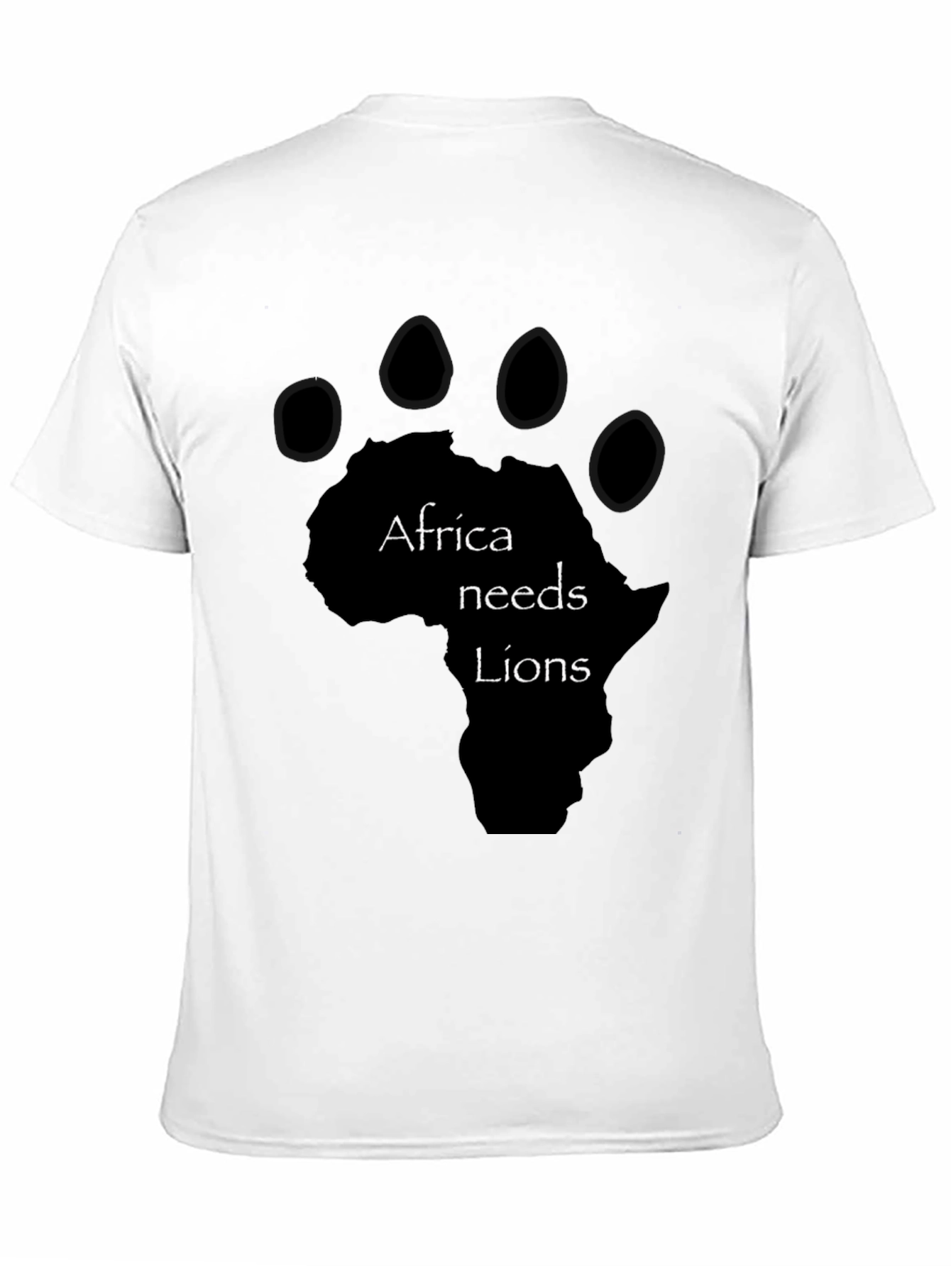 Africa Needs Lions Graphic T-Shirt
