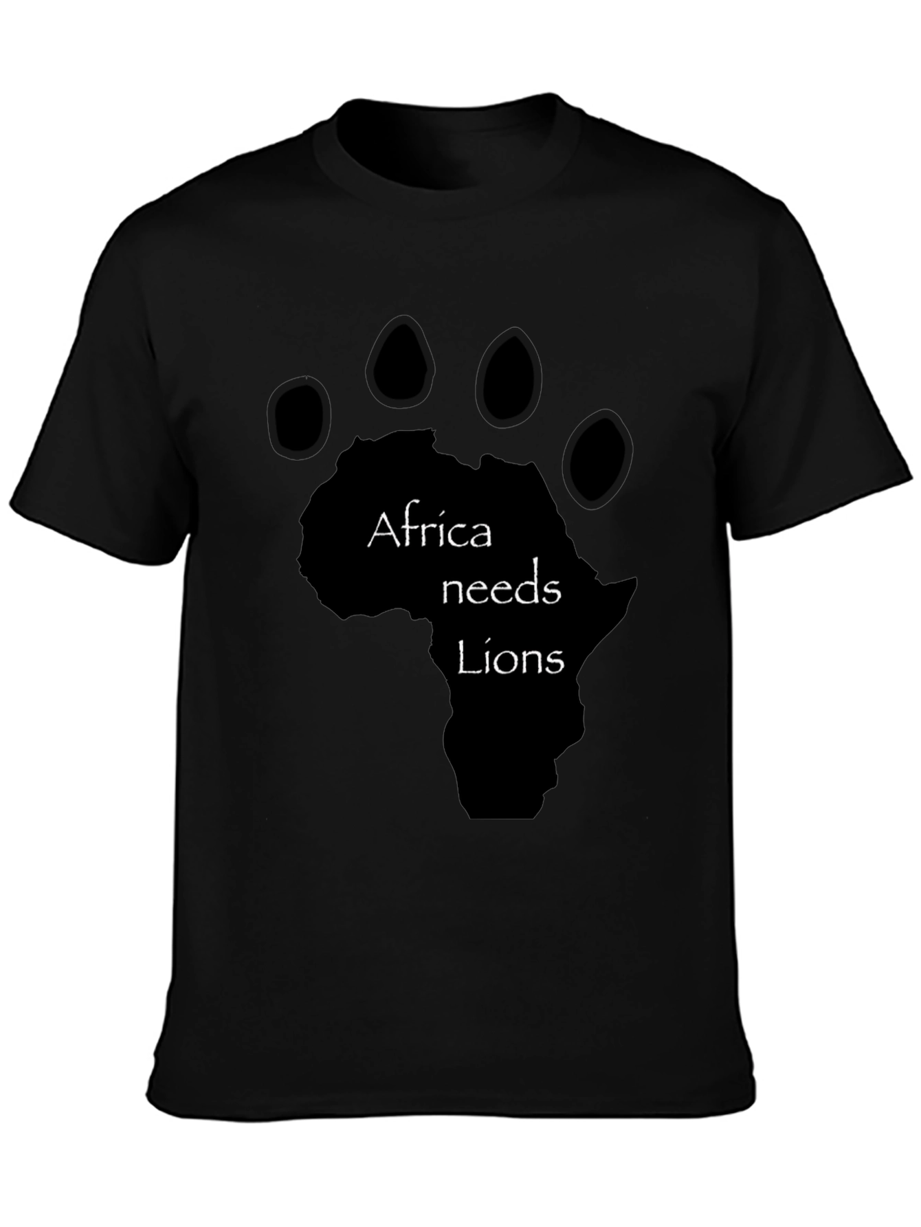 Africa Needs Lions Graphic T-Shirt