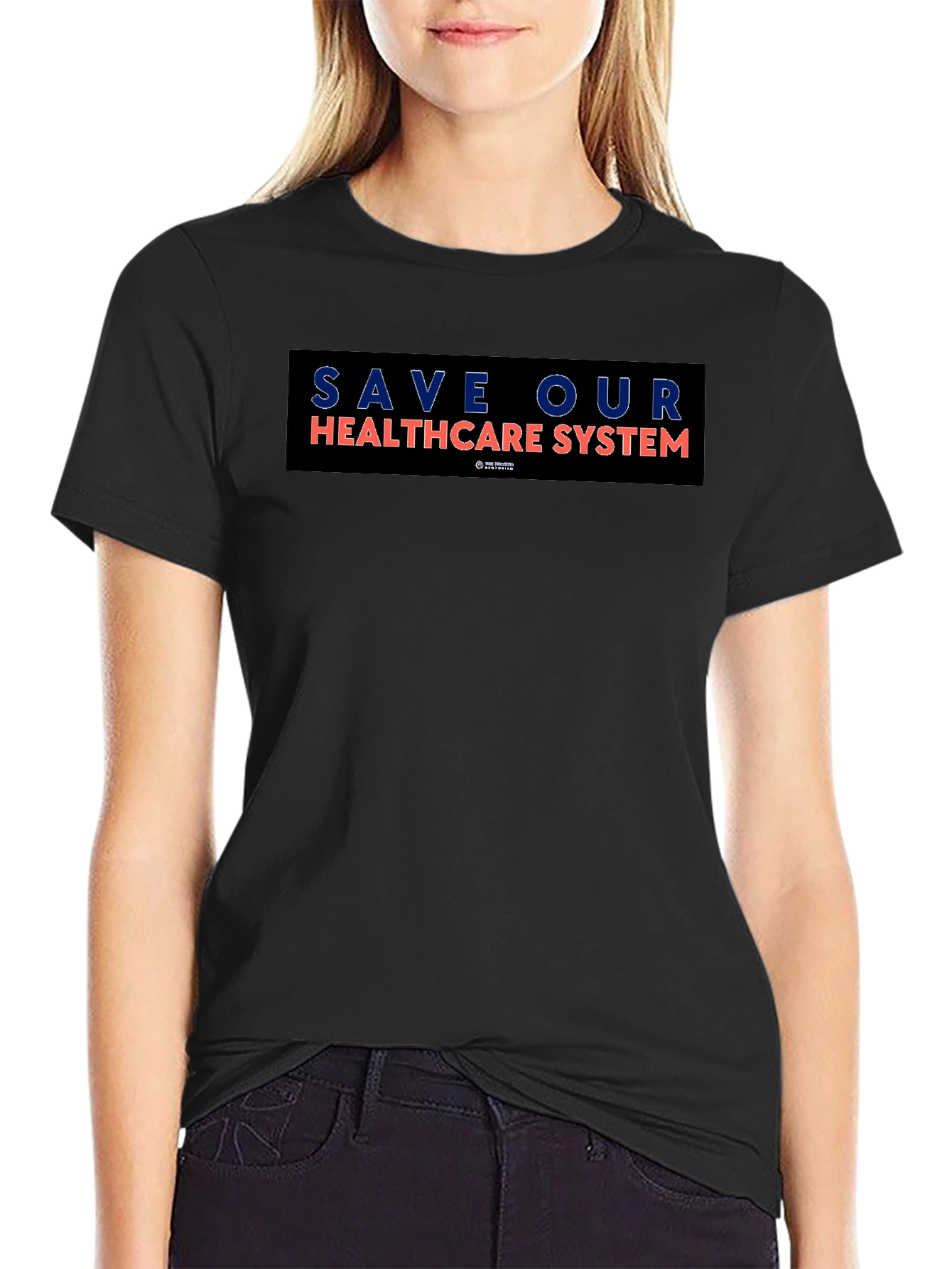 Save Our Healthcare System Graphic T-Shirt