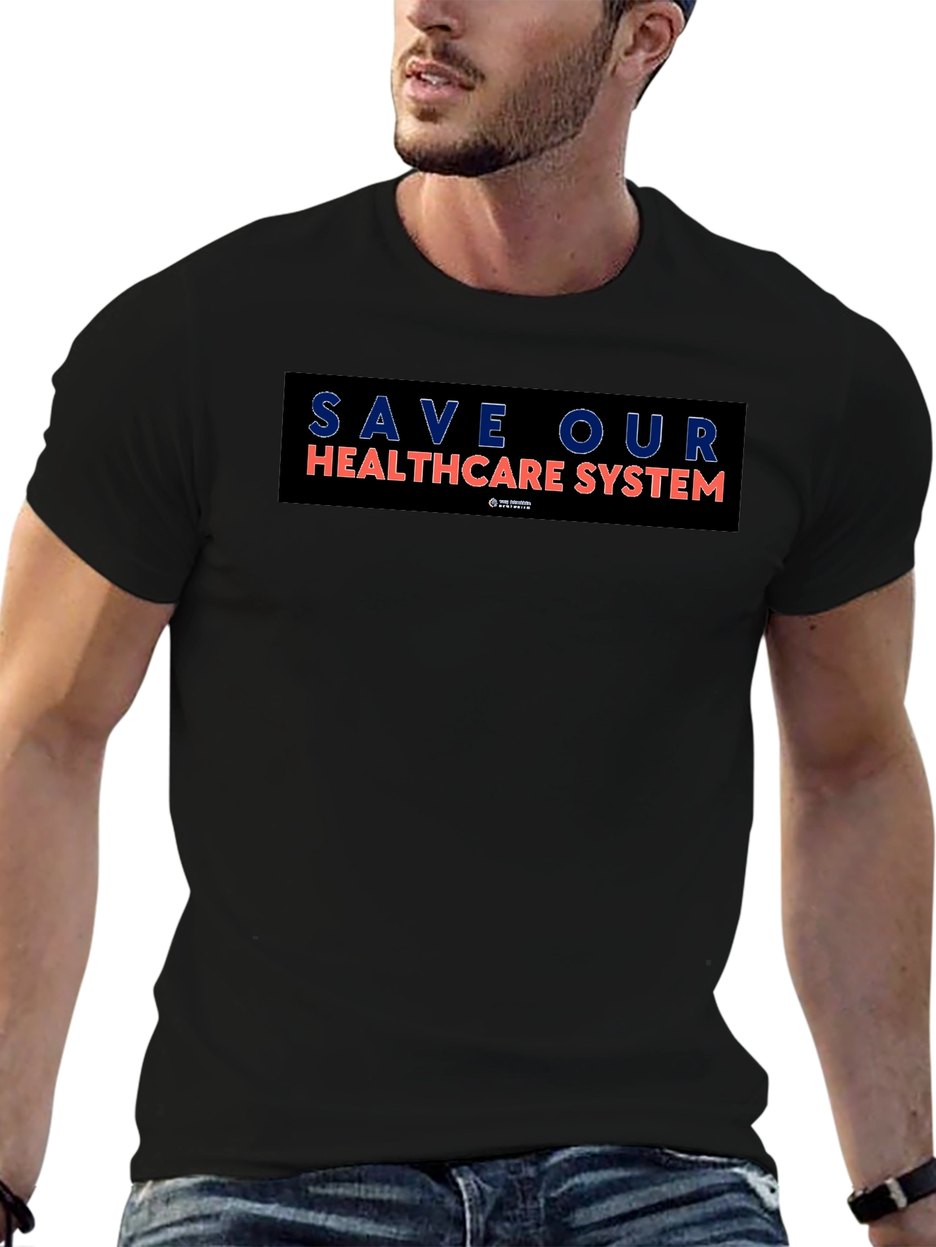 Save Our Healthcare System Graphic T-Shirt