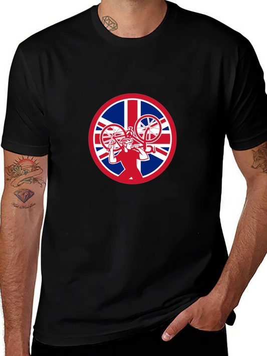 Union Jack Cyclist T-Shirt