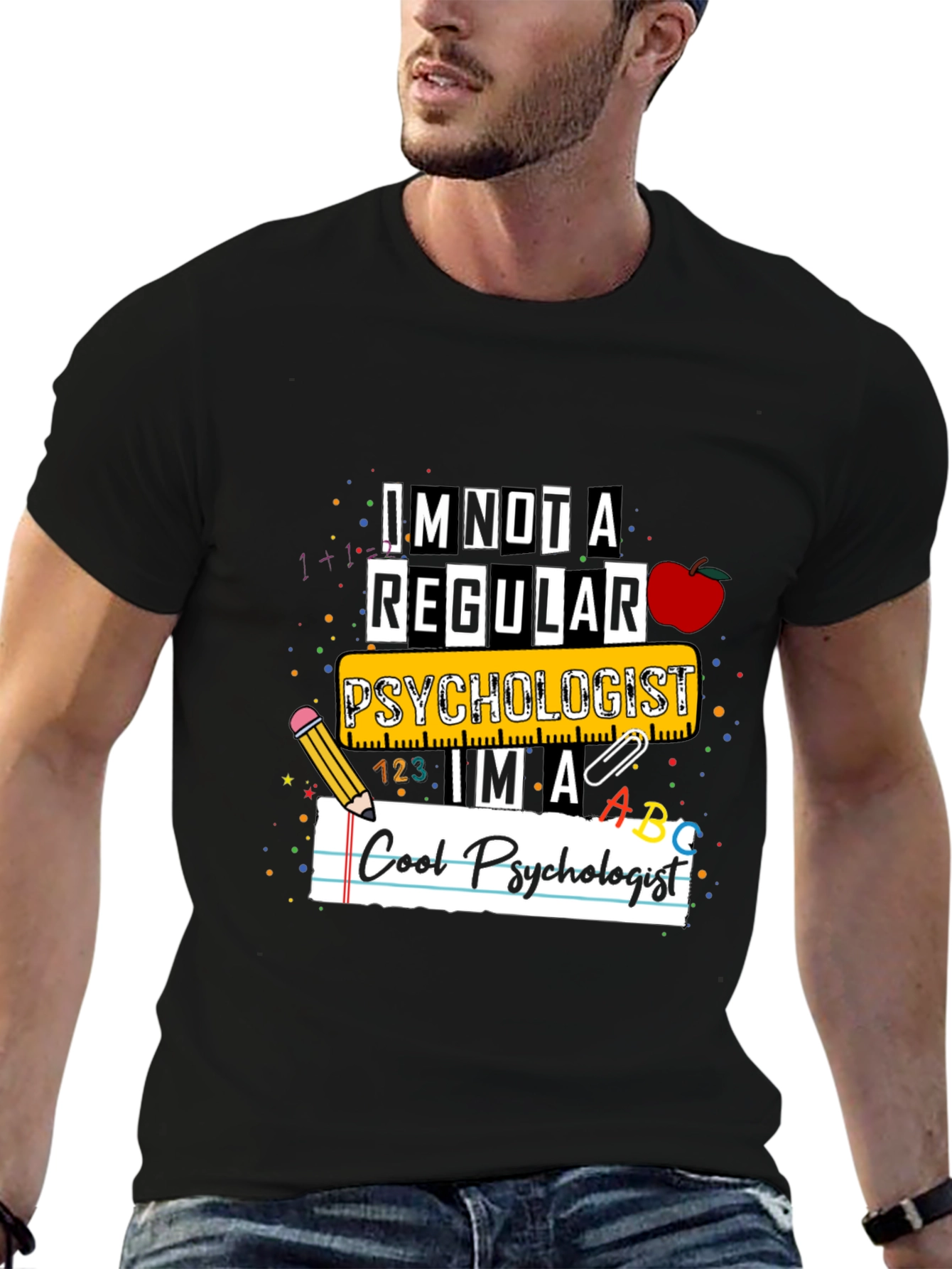 Cool Psychologist Graphic T-Shirt