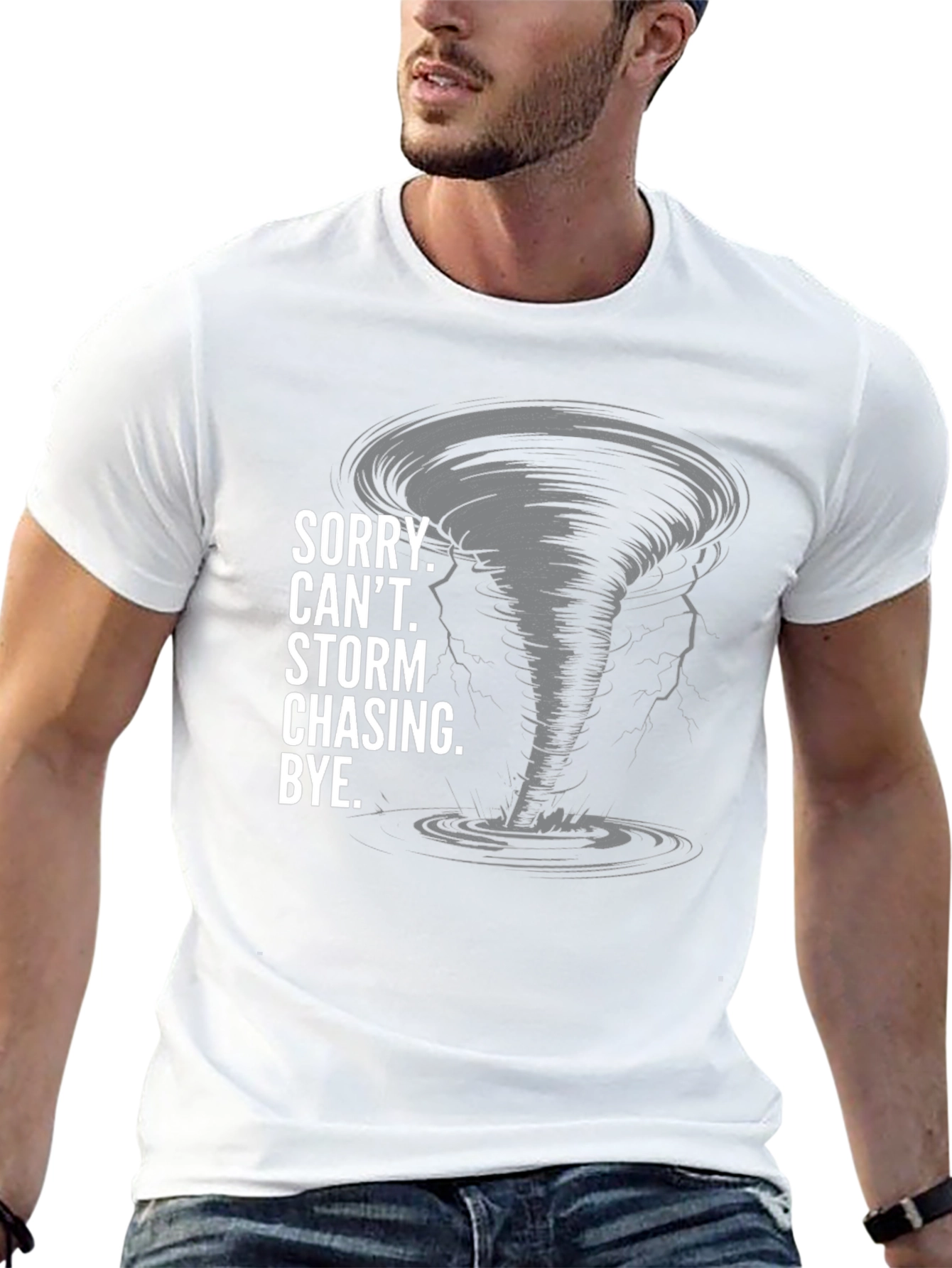 Storm Chasing T-Shirt - Sorry Cant Bye