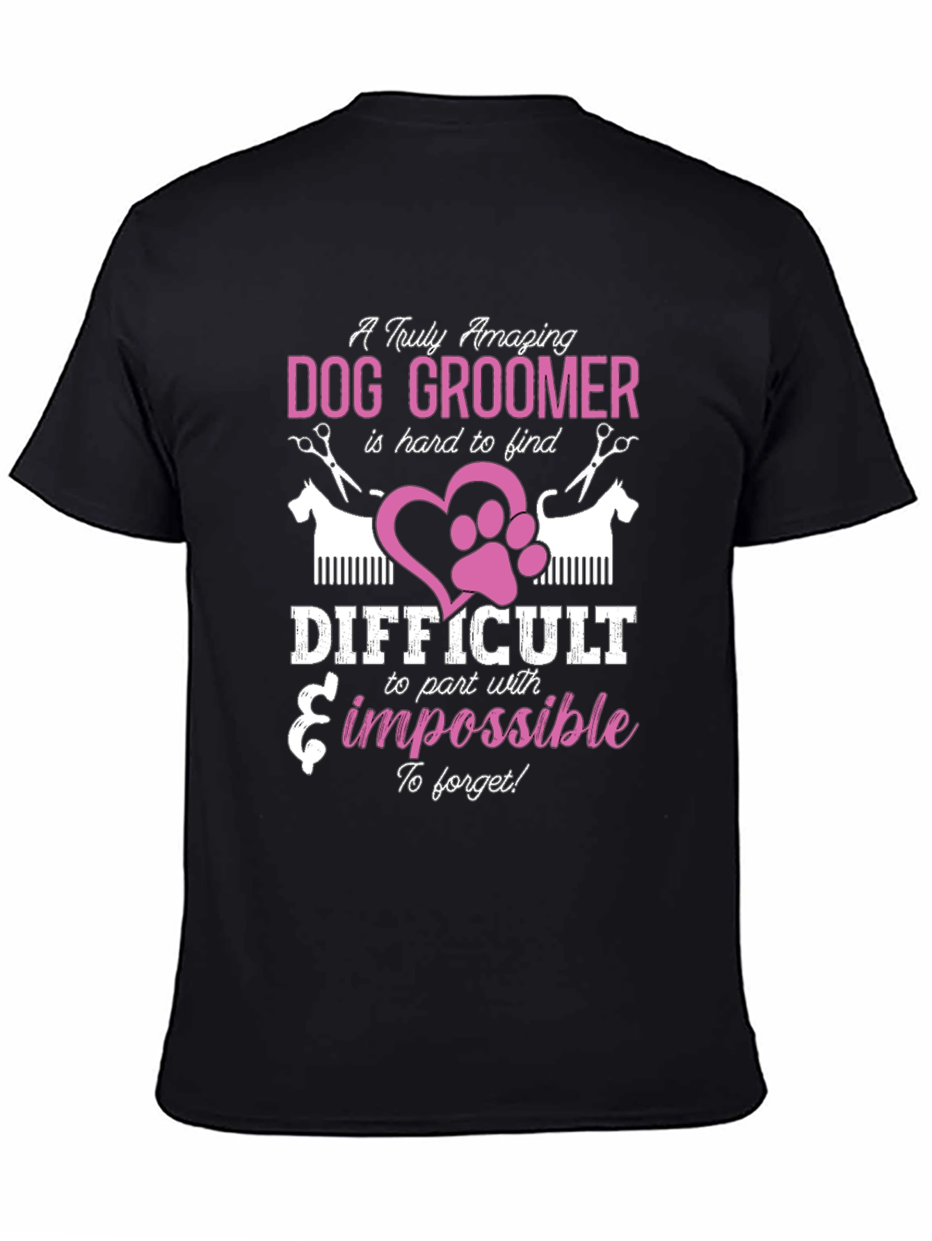 Amazing Dog Groomer Graphic T-Shirt