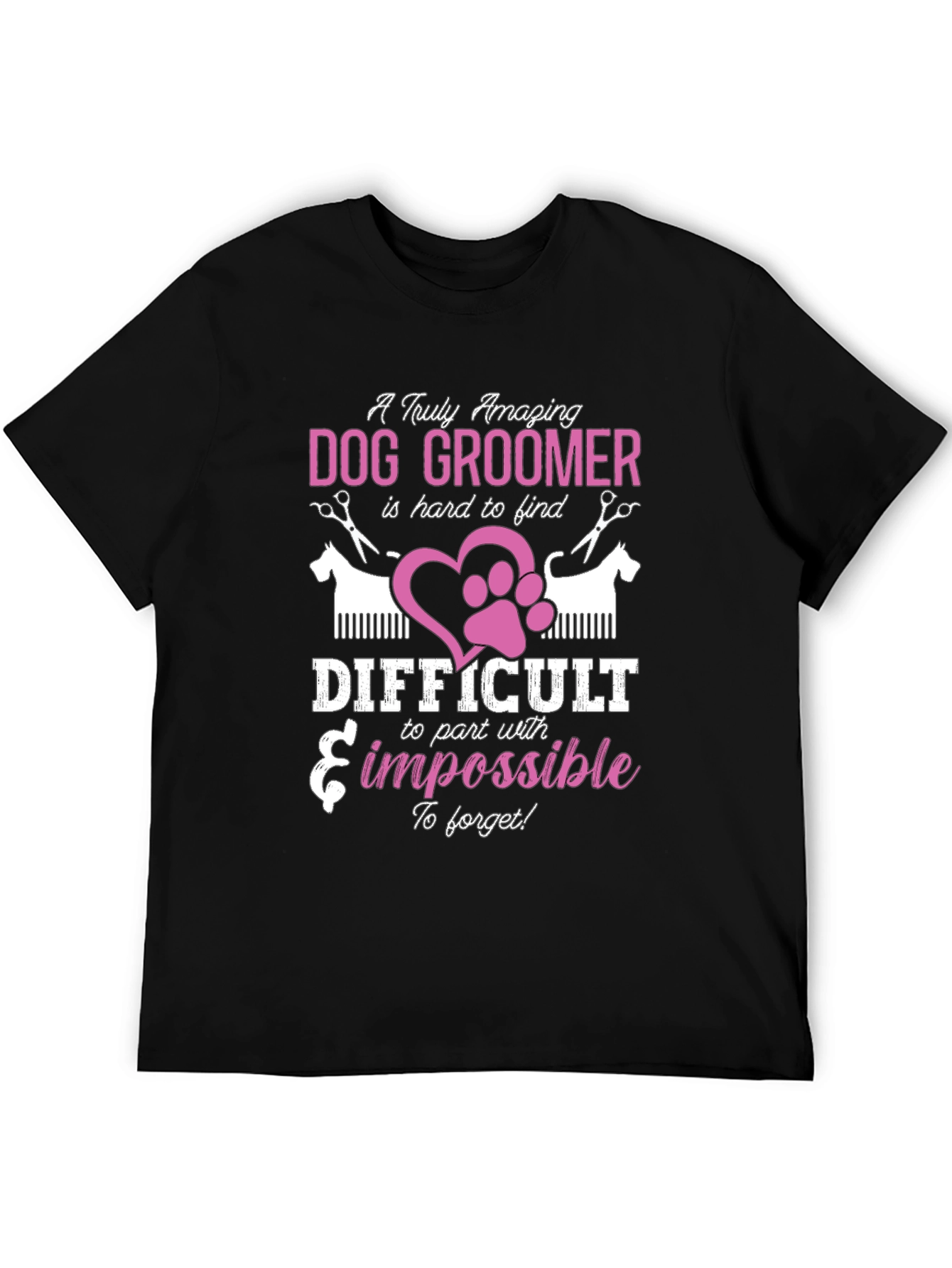 Amazing Dog Groomer Graphic T-Shirt
