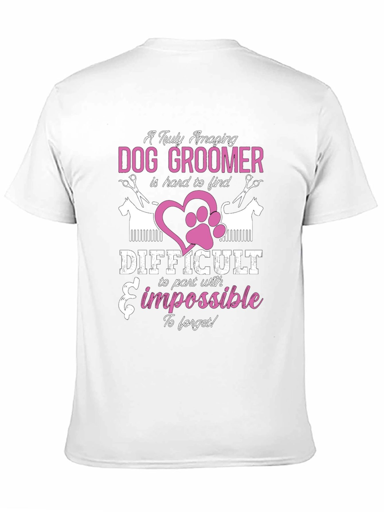 Amazing Dog Groomer Graphic T-Shirt