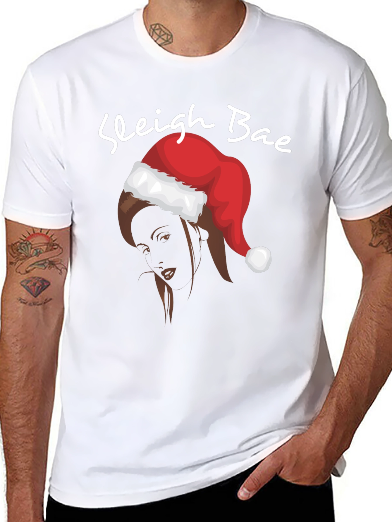 Sleigh Bae Christmas T-Shirt