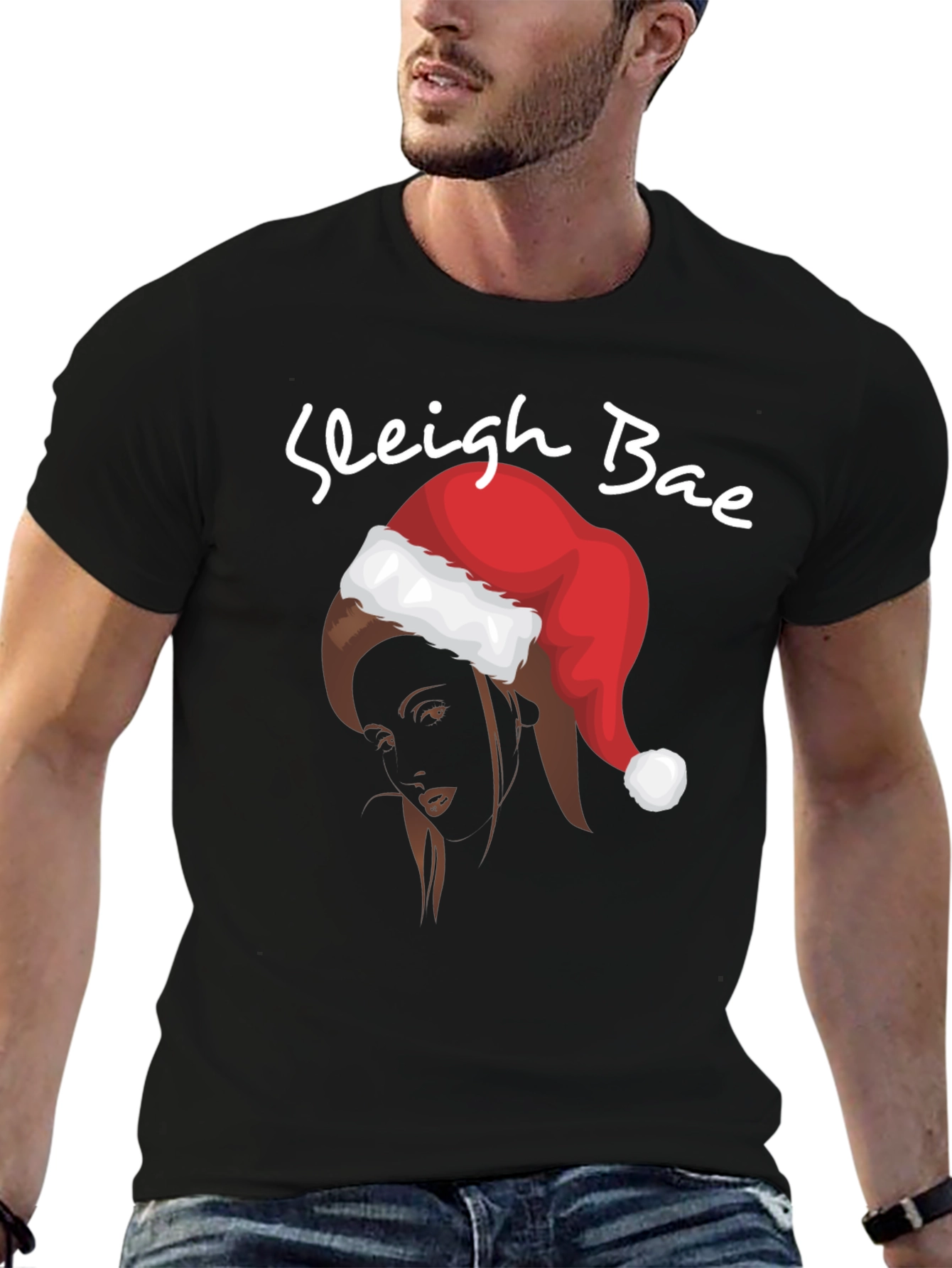 Sleigh Bae Christmas T-Shirt