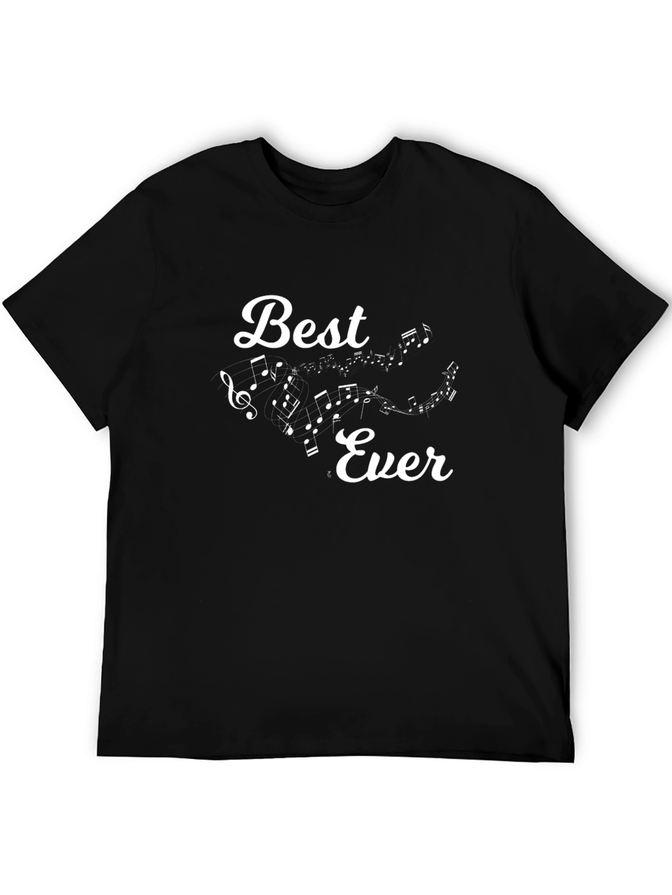 Best Ever Music T-Shirt - Black Cotton Tee