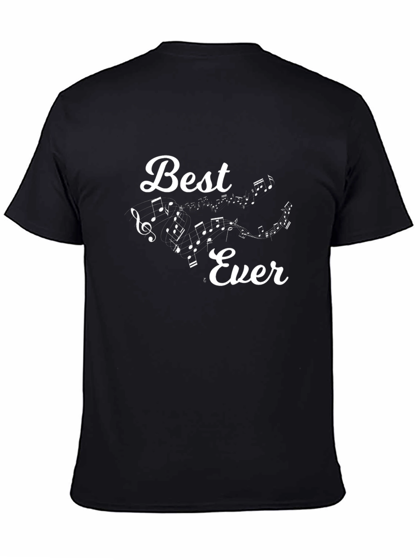 Best Ever Music T-Shirt - Black Cotton Tee