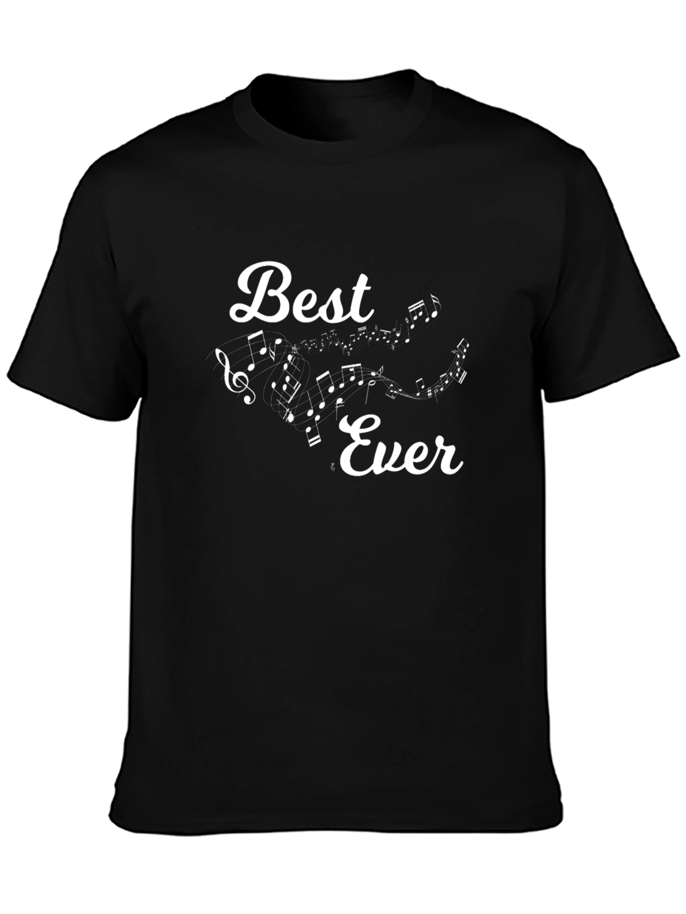 Best Ever Music T-Shirt - Black Cotton Tee