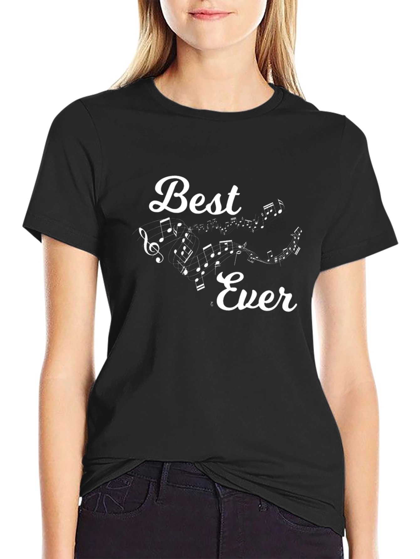 Best Ever Music T-Shirt - Black Cotton Tee