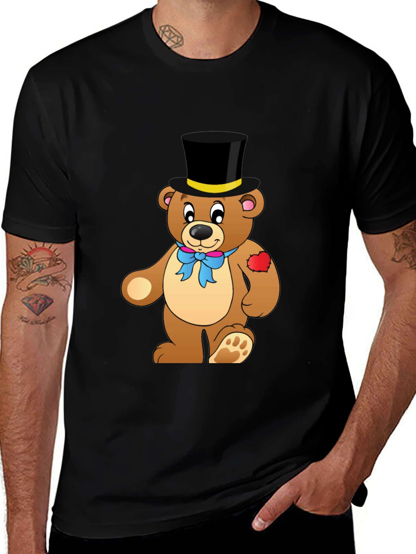 Teddy Bear Top Hat T-Shirt