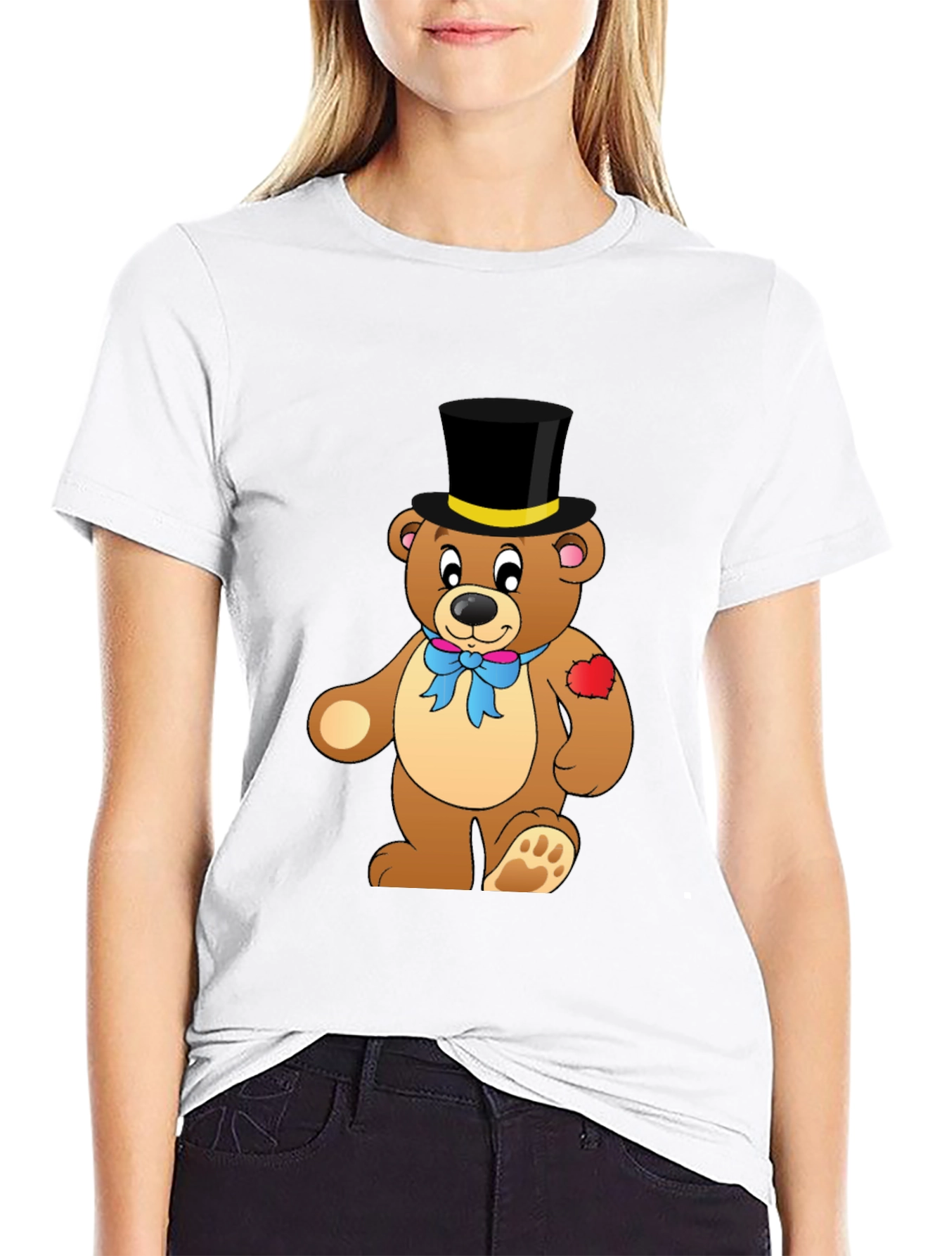 Teddy Bear Top Hat T-Shirt