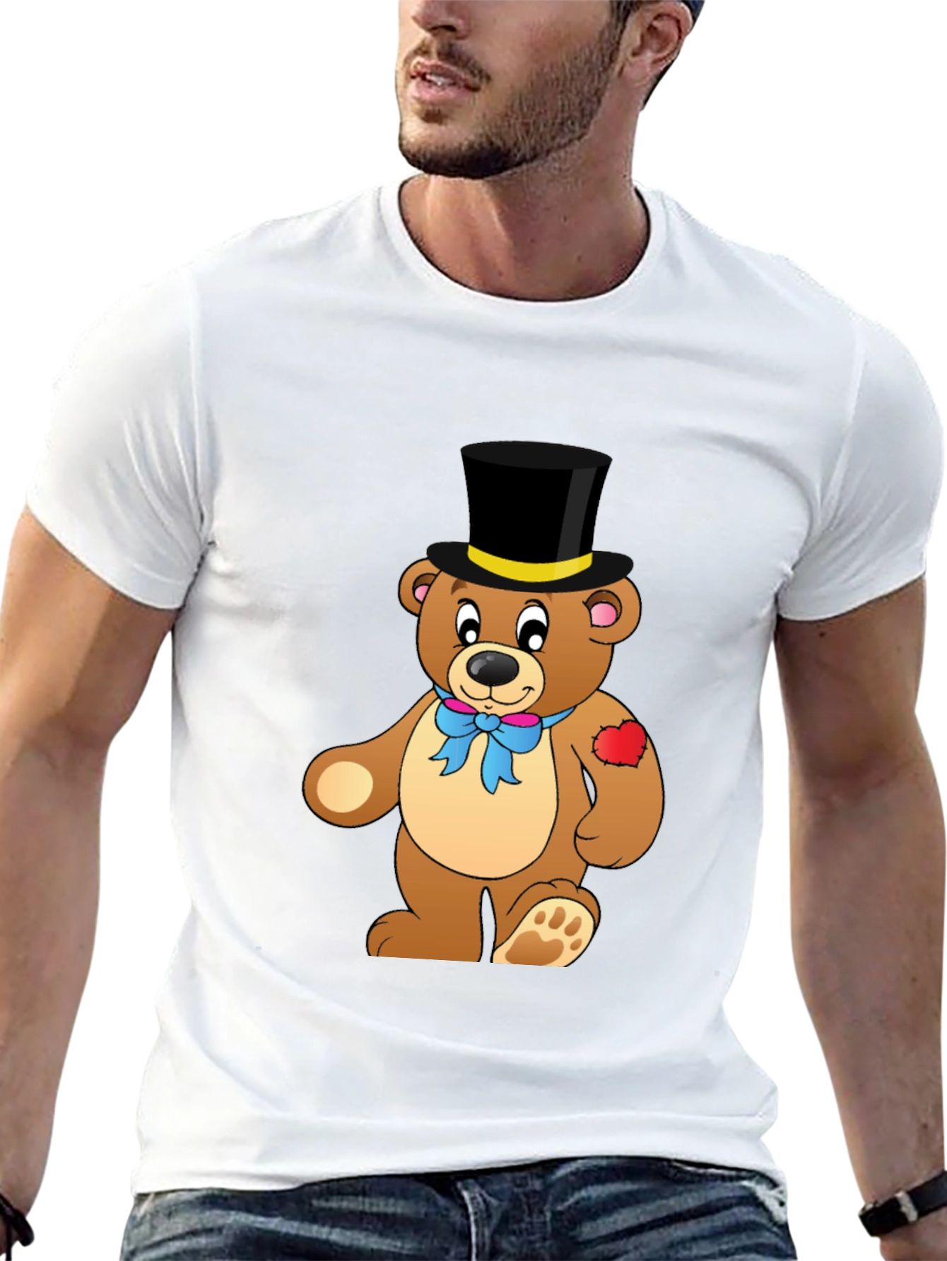 Teddy Bear Top Hat T-Shirt