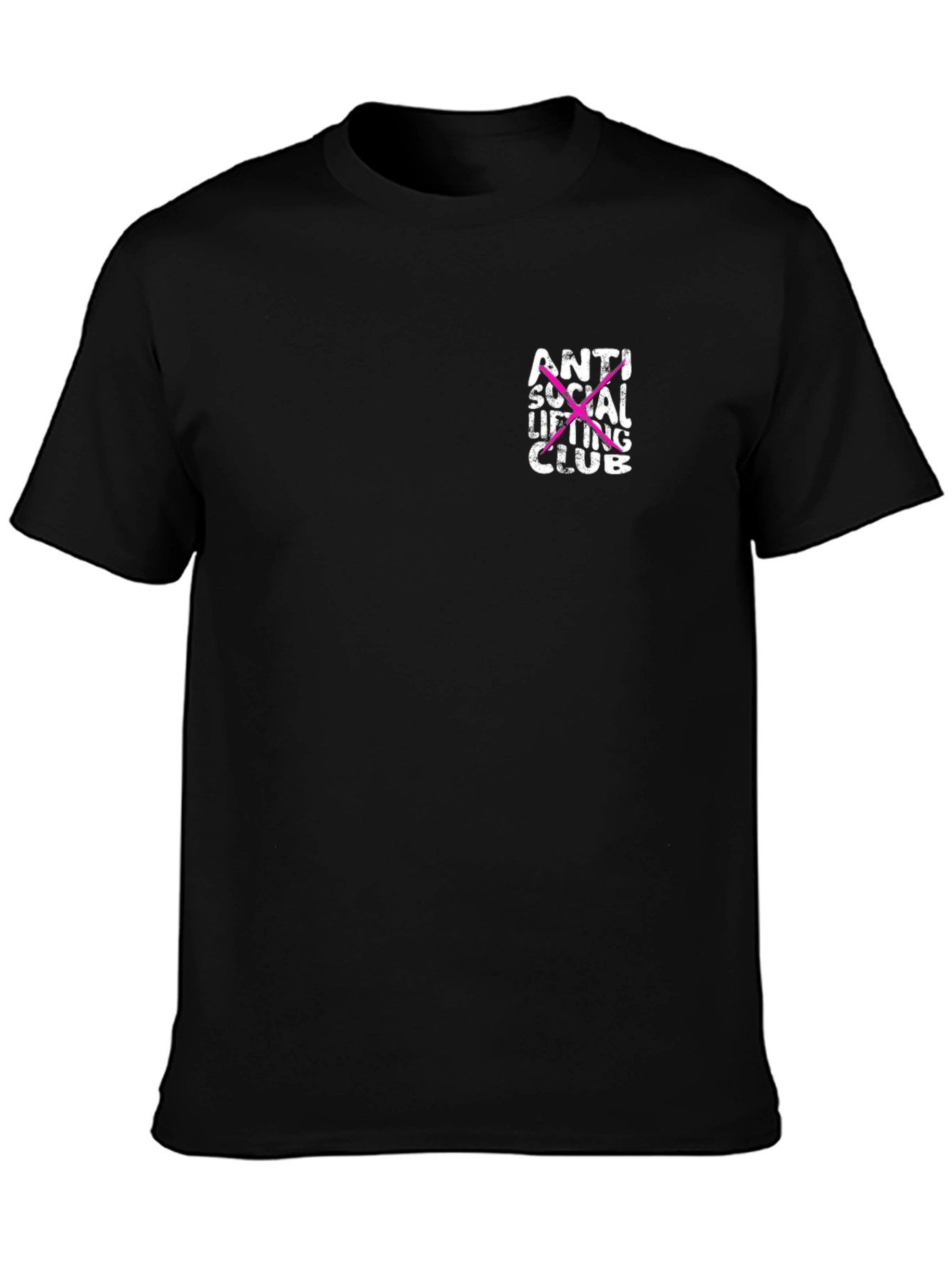 Anti Social Lifting Club Black T-Shirt