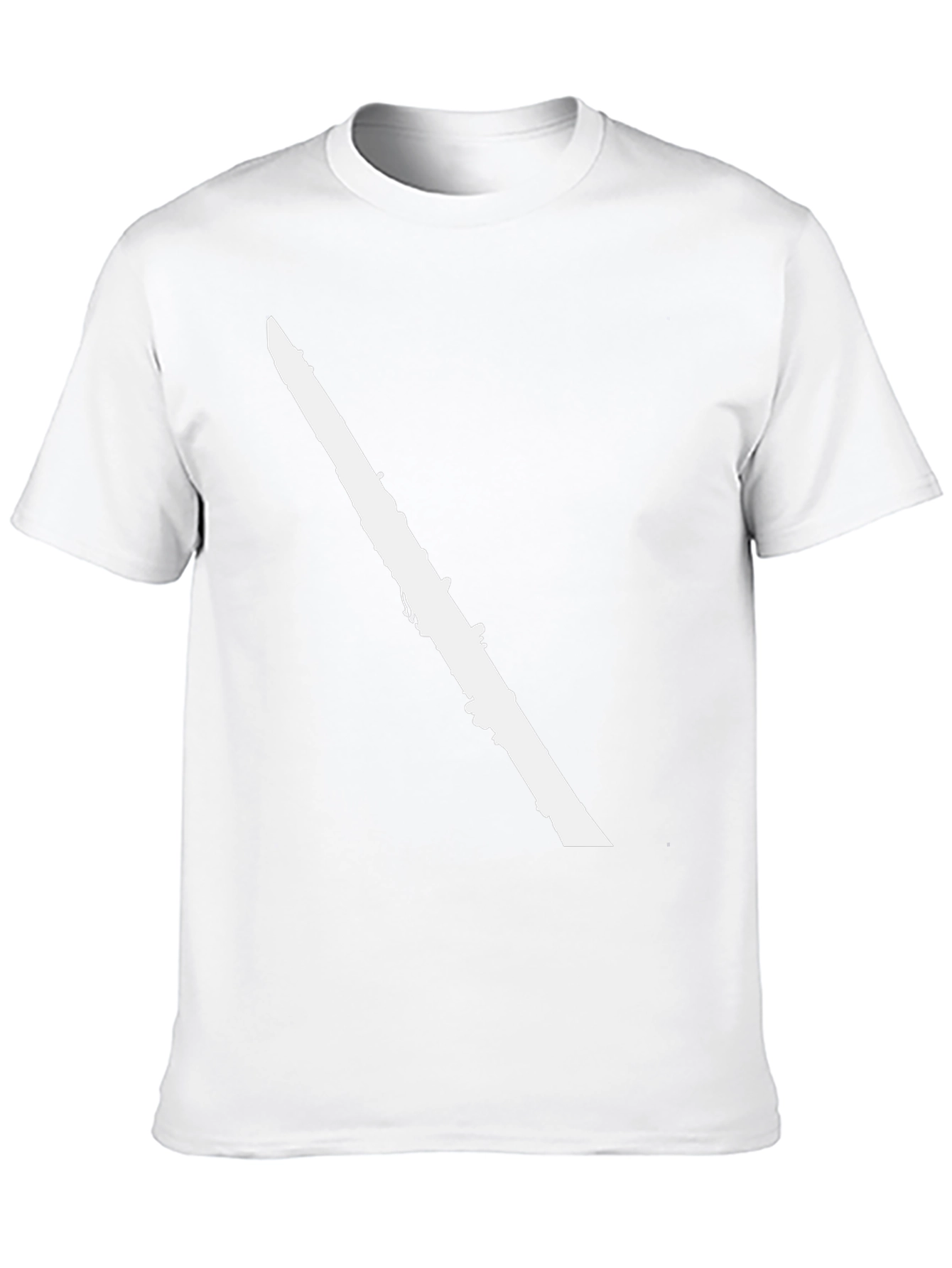 Clarinet Silhouette Black T-Shirt