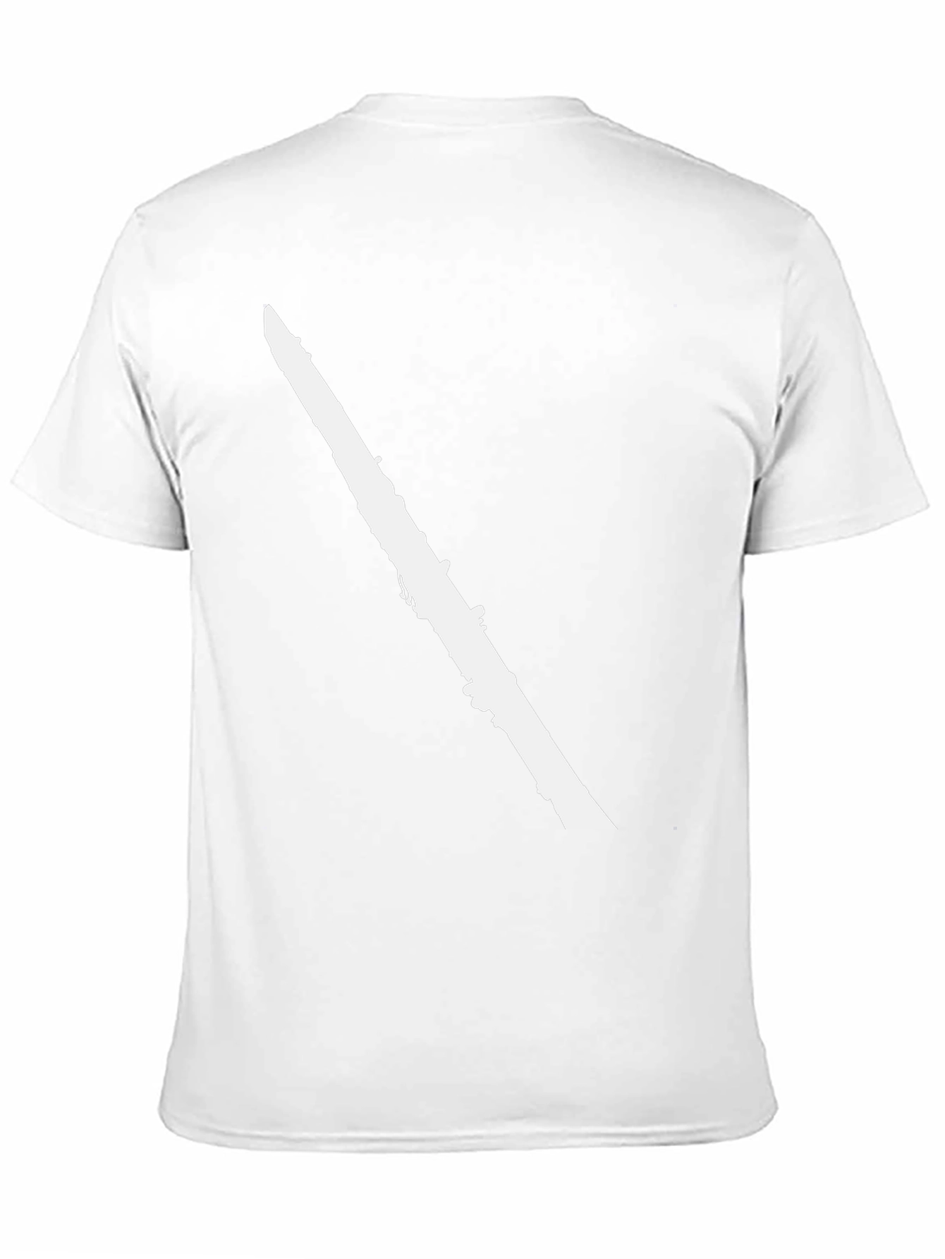 Clarinet Silhouette Black T-Shirt