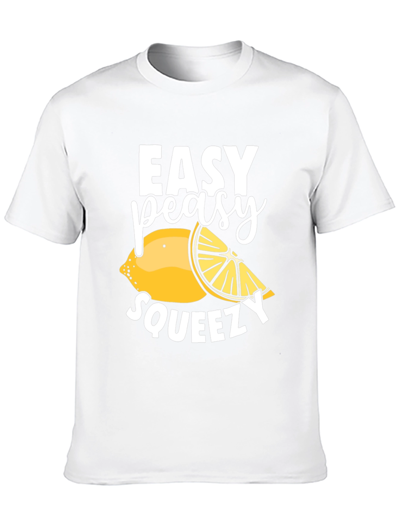 Easy Peasy Squeezy Lemon Graphic T-Shirt