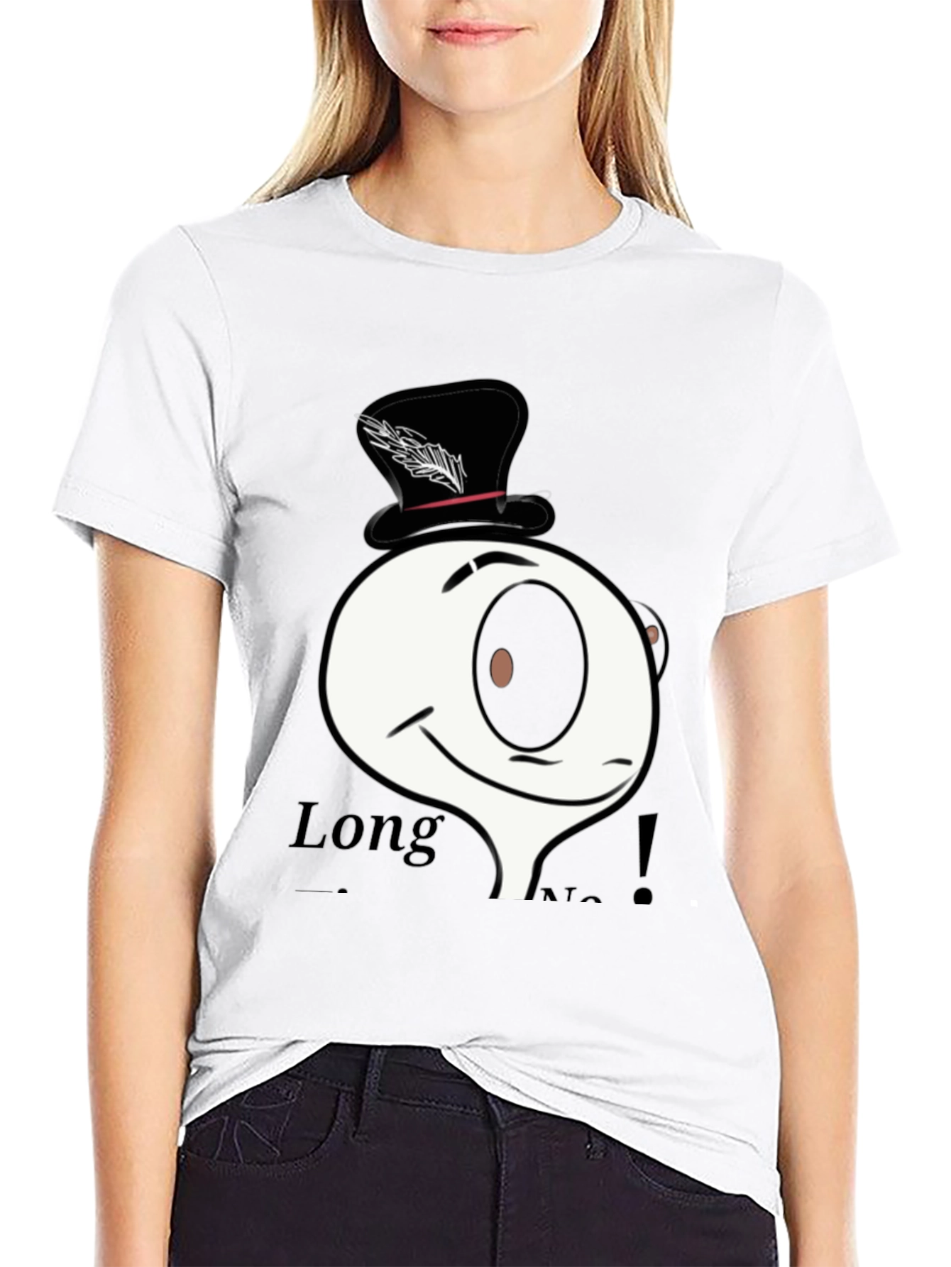 Cartoon Character Graphic T-Shirt