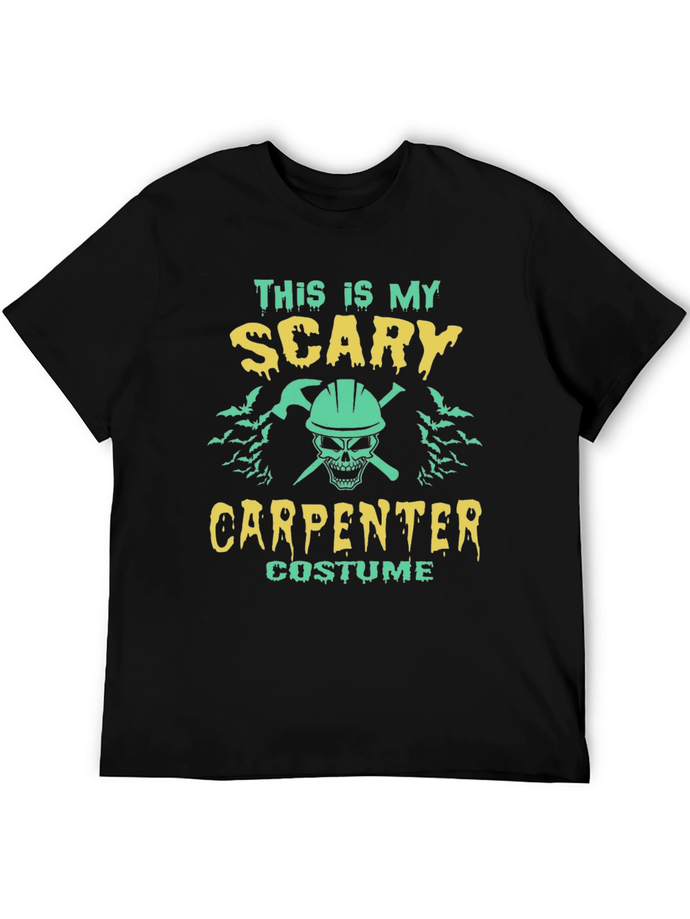 Scary Carpenter Costume T-Shirt - Halloween Tee