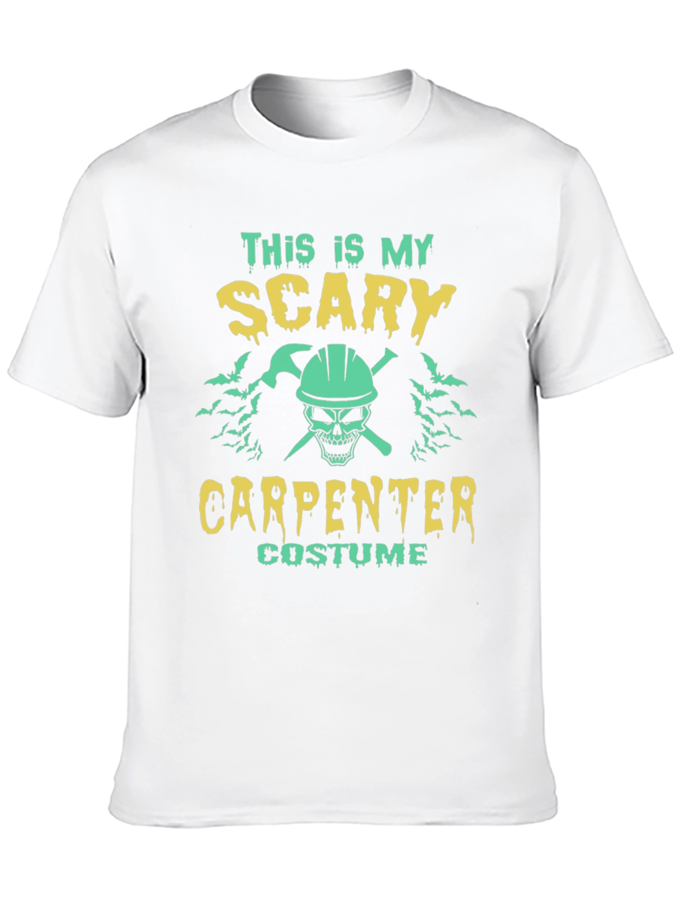 Scary Carpenter Costume T-Shirt - Halloween Tee