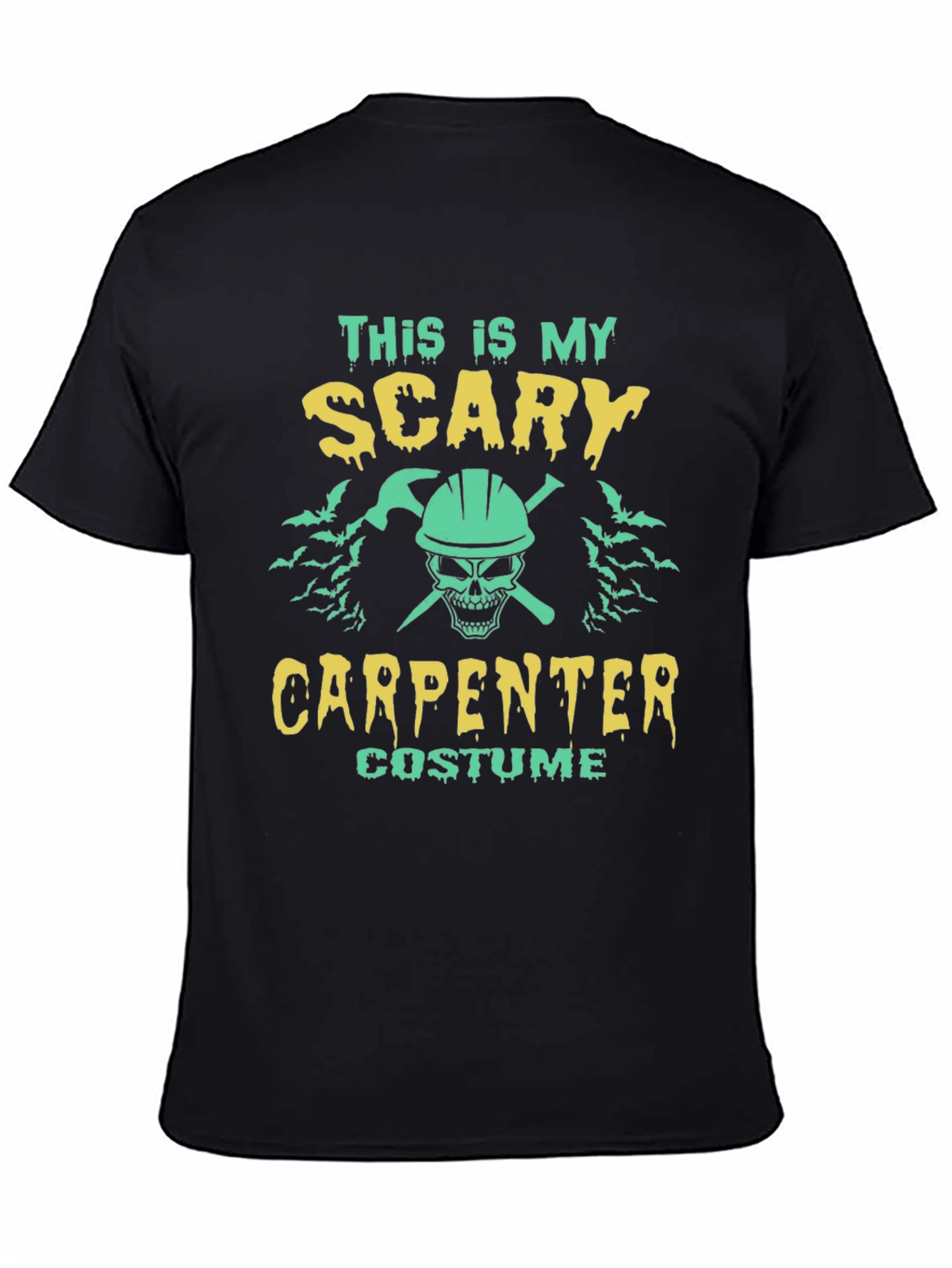 Scary Carpenter Costume T-Shirt - Halloween Tee