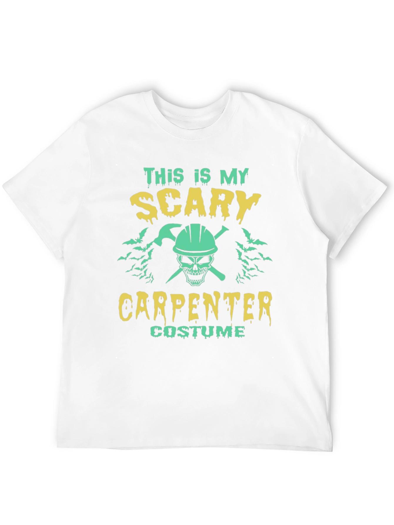 Scary Carpenter Costume T-Shirt - Halloween Tee