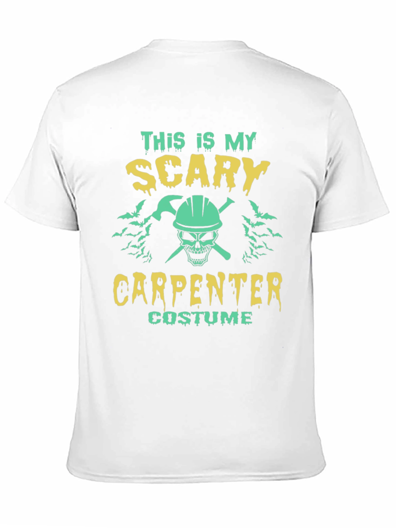 Scary Carpenter Costume T-Shirt - Halloween Tee