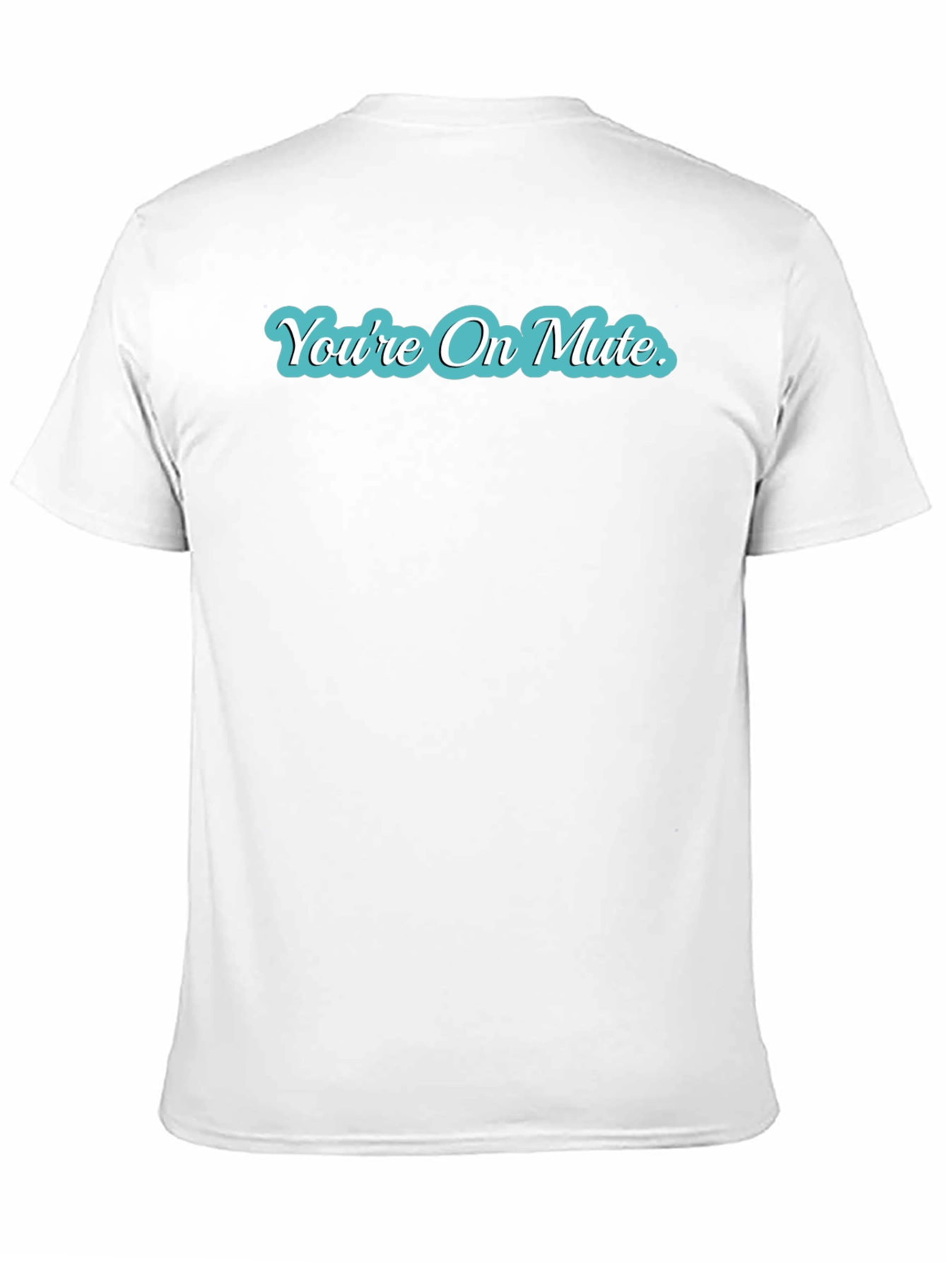 Youre On Mute Black Crew Neck T-Shirt