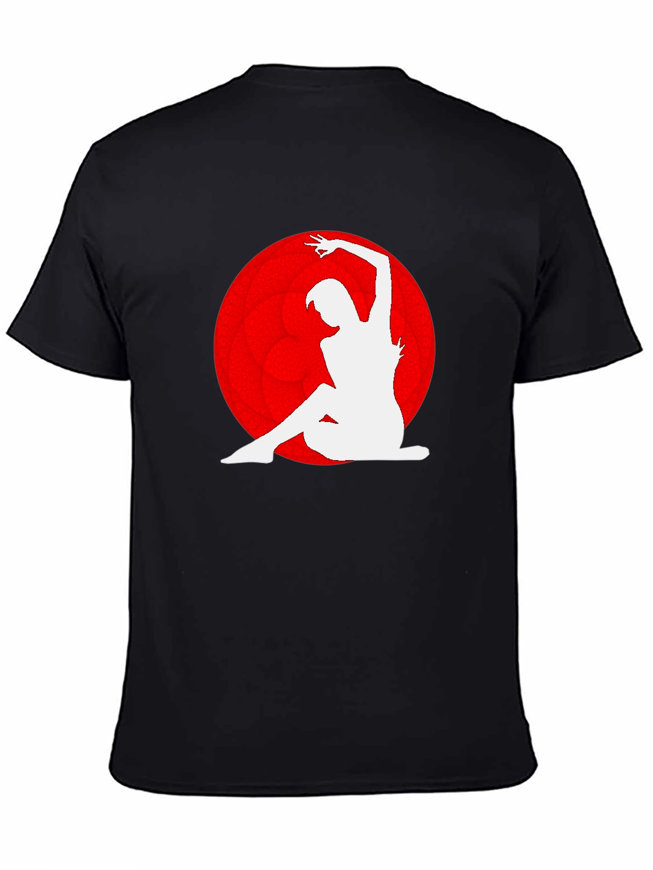 Silhouette Dance Graphic Print T-Shirt