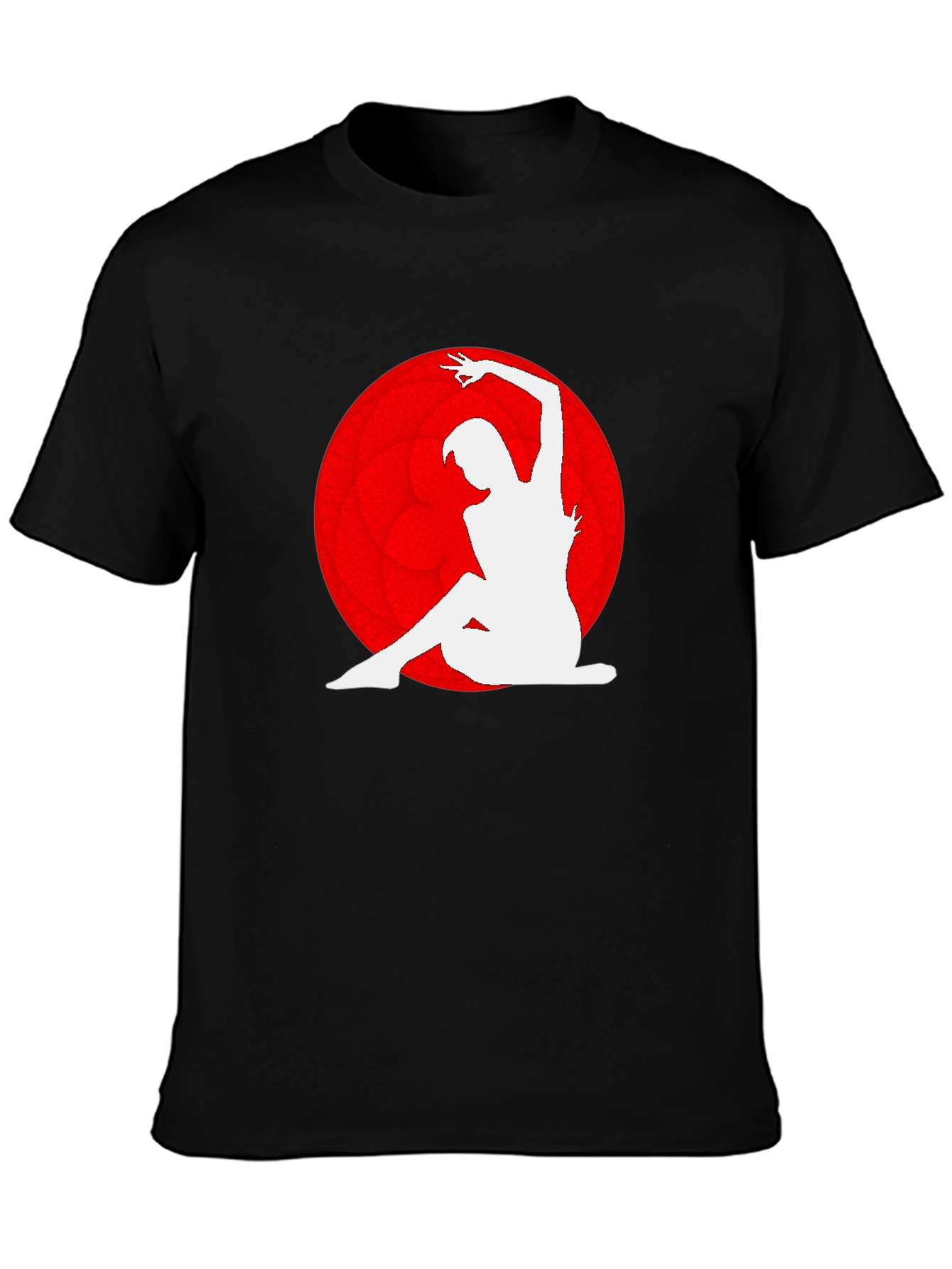 Silhouette Dance Graphic Print T-Shirt