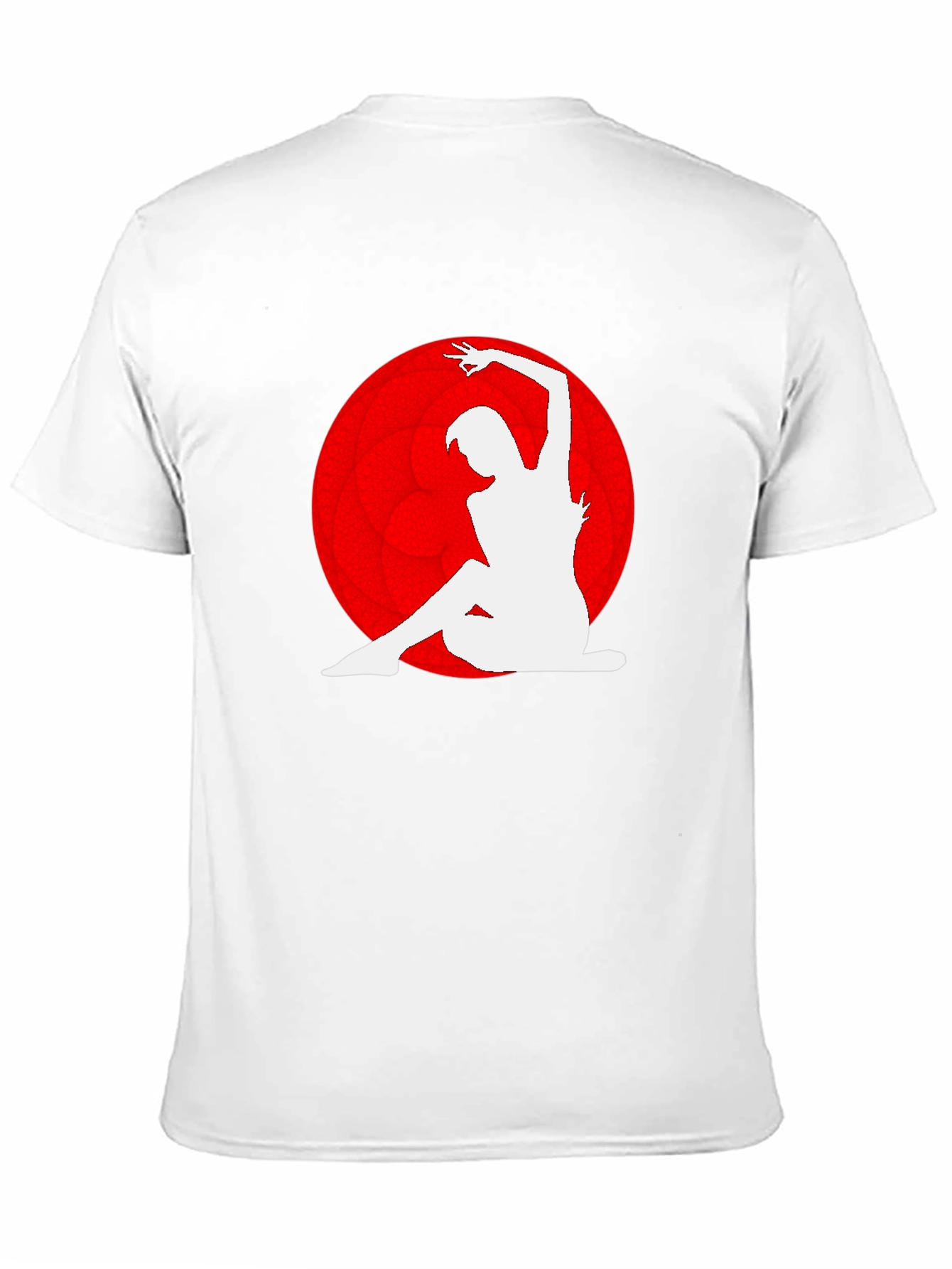 Silhouette Dance Graphic Print T-Shirt