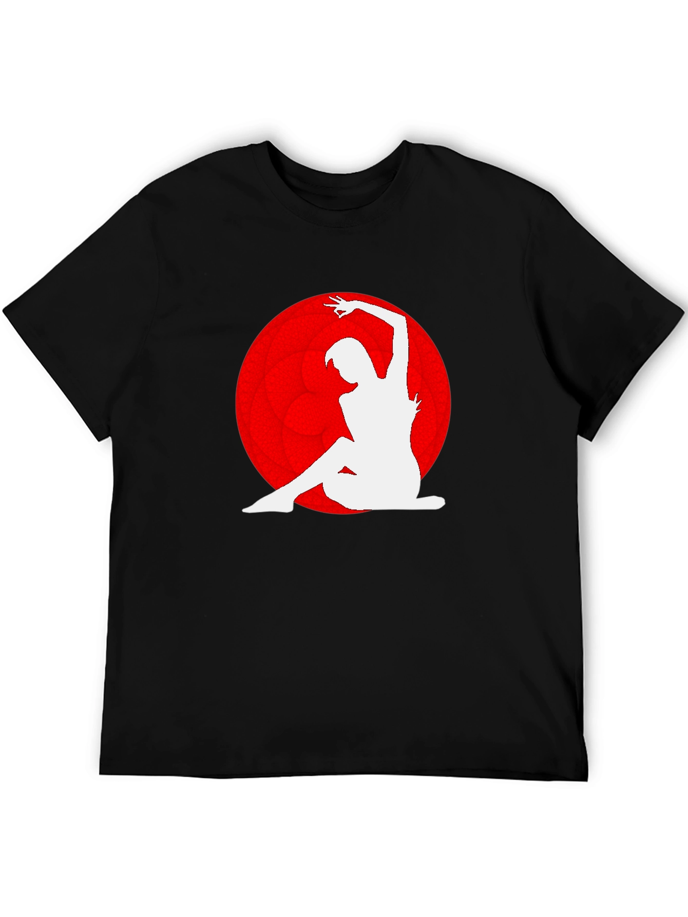Silhouette Dance Graphic Print T-Shirt