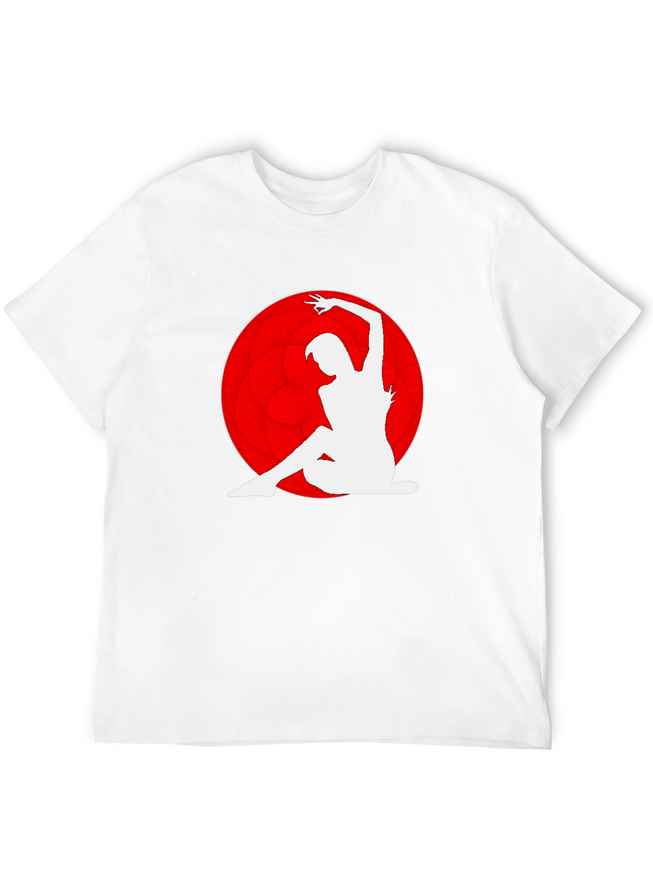 Silhouette Dance Graphic Print T-Shirt