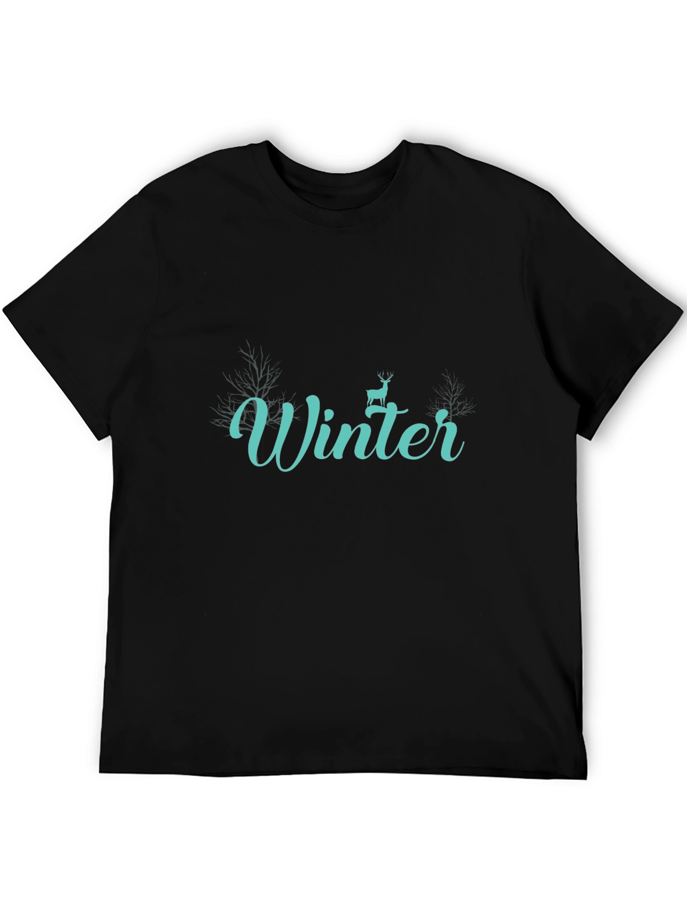 Winter Graphic Tee - Stylish Holiday Season Apparel
