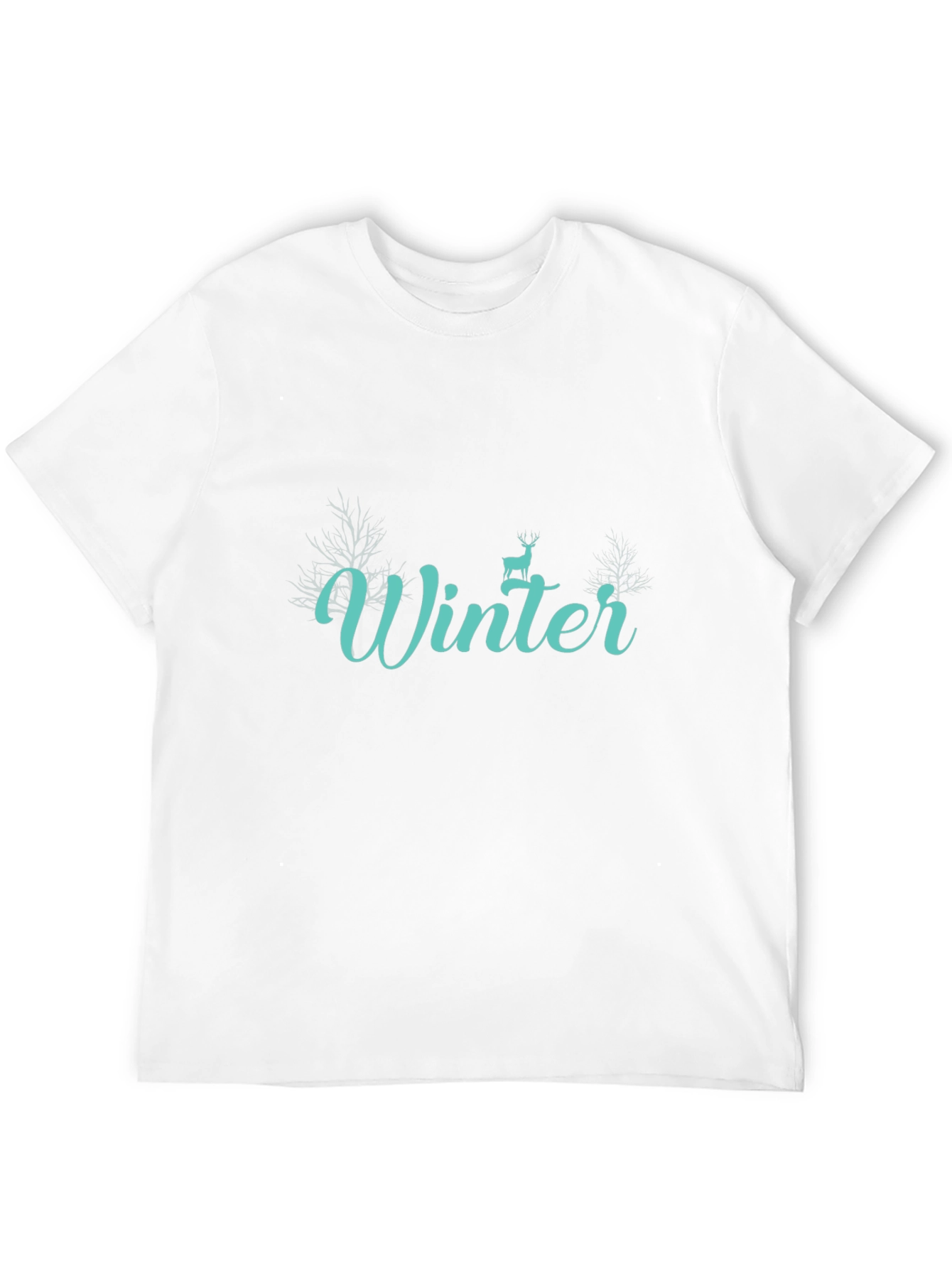 Winter Graphic Tee - Stylish Holiday Season Apparel