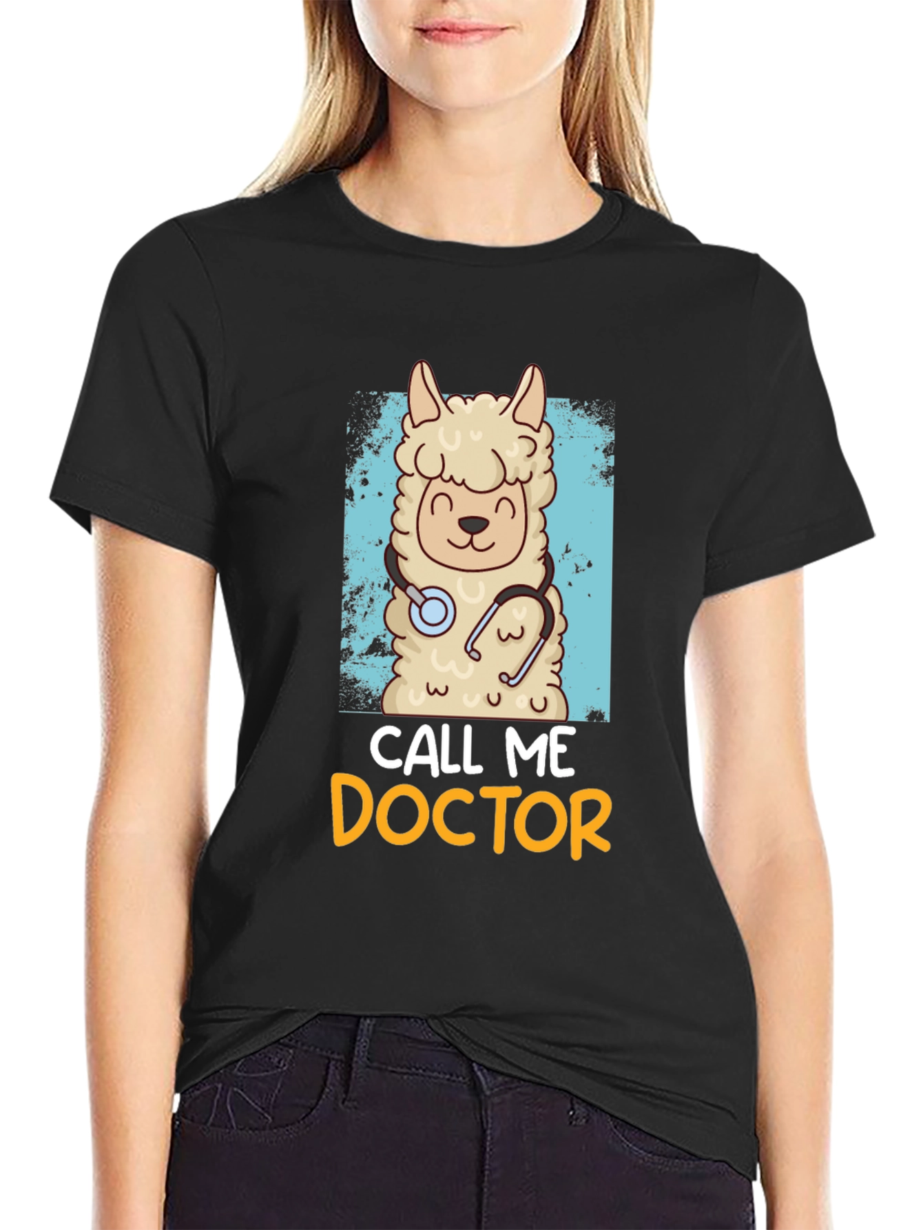 Call Me Doctor Llama Graphic Tee